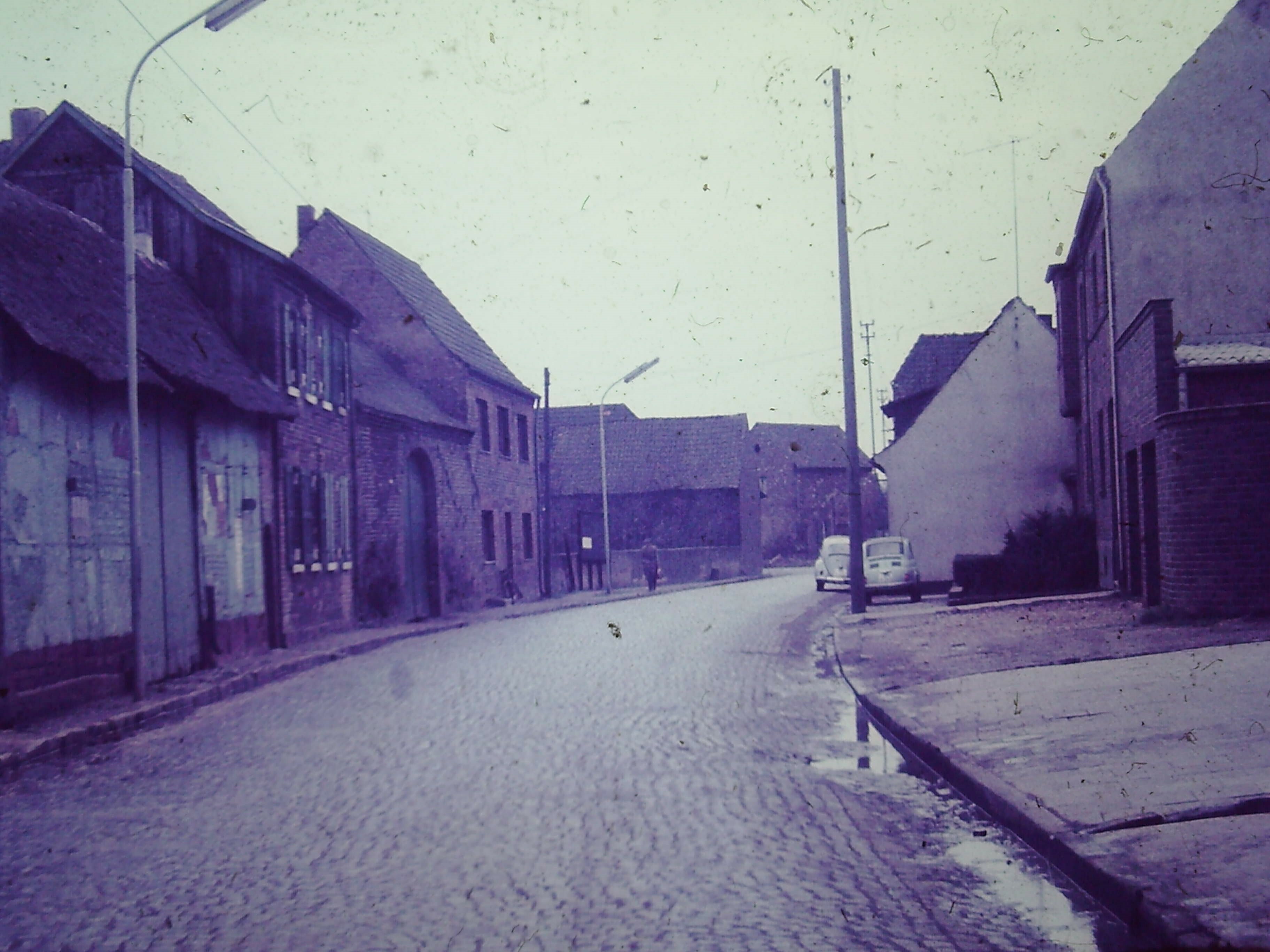 Fotos Straßen Gebäude | Heppendorfer Straße | circa 1960 (Heimatmuseum Sindorf CC BY-NC-SA)