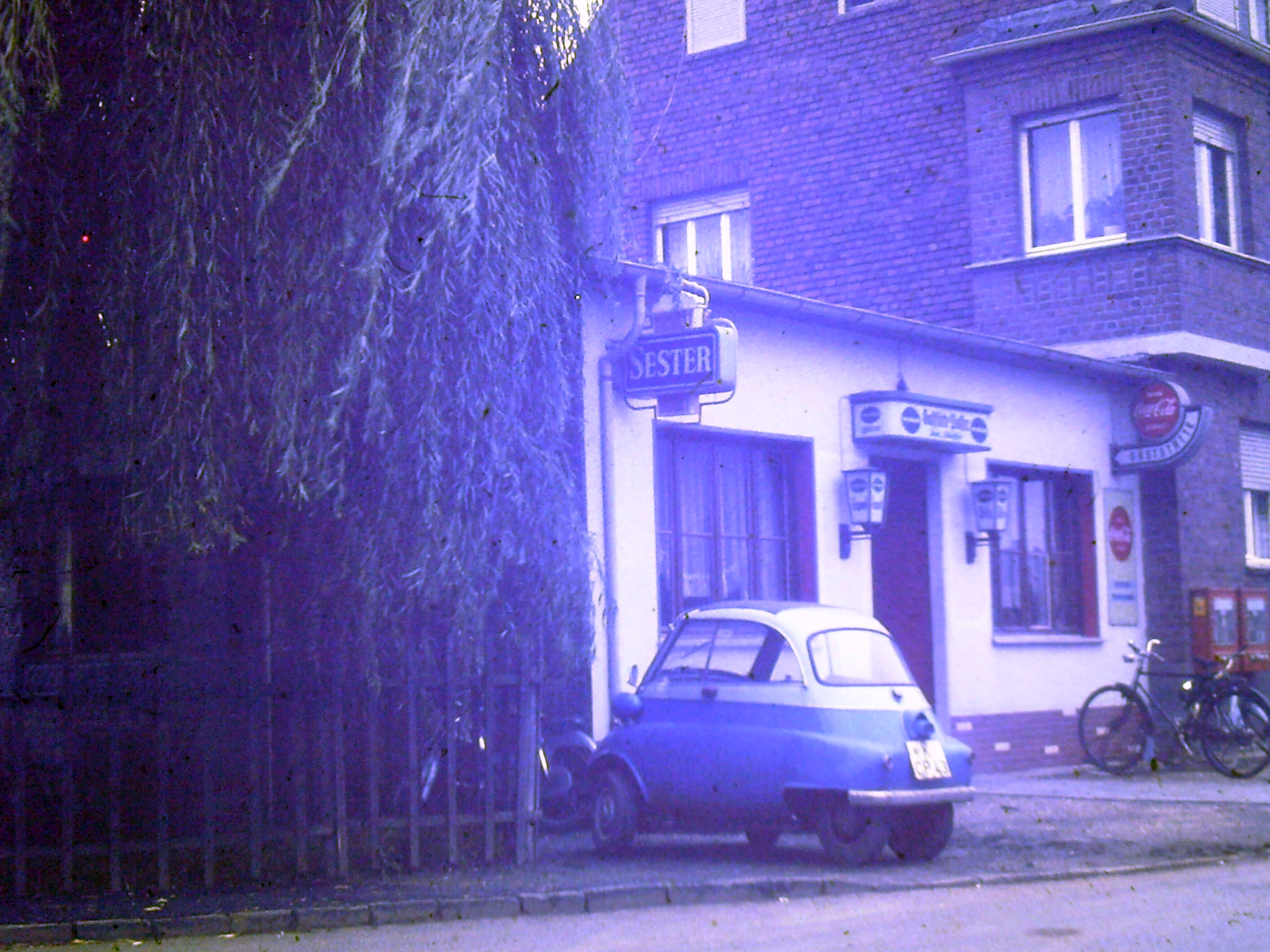 Gaststätte | Breite Straße 17 | Schiffer | circa 1960 (Heimatmuseum Sindorf CC BY-NC-SA)