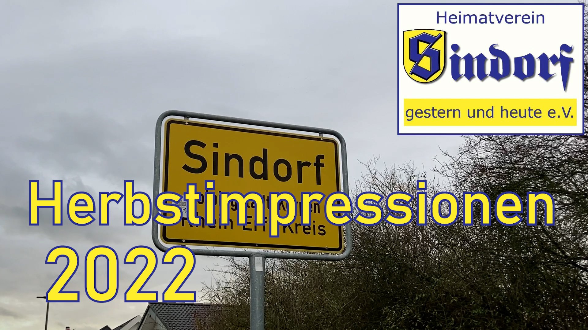 Film 2022 | Sindorf im Herbst 2022 | Impressionen (Heimatmuseum Sindorf CC BY-NC-SA)