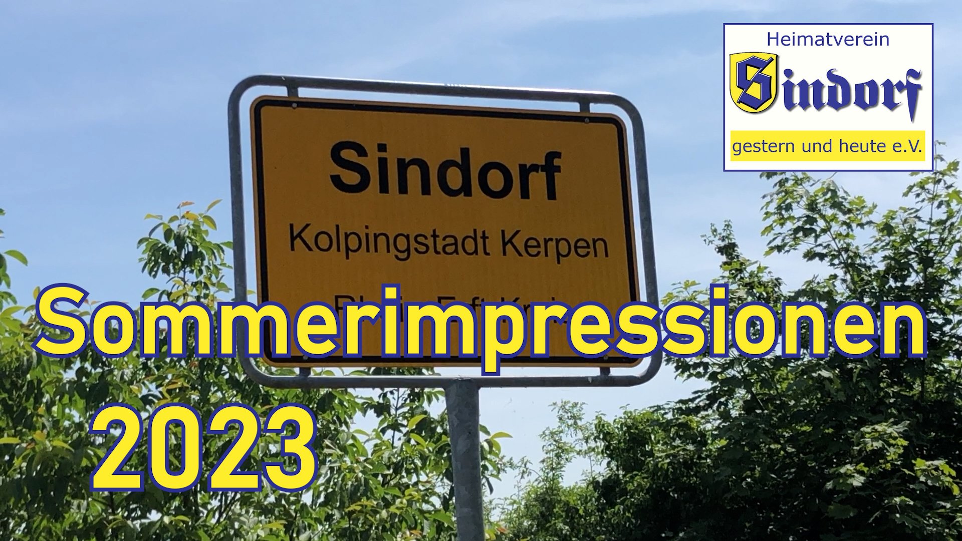 Film 2023 | Sindorf im Sommer 2023 | Impressionen (Heimatmuseum Sindorf CC BY-NC-SA)