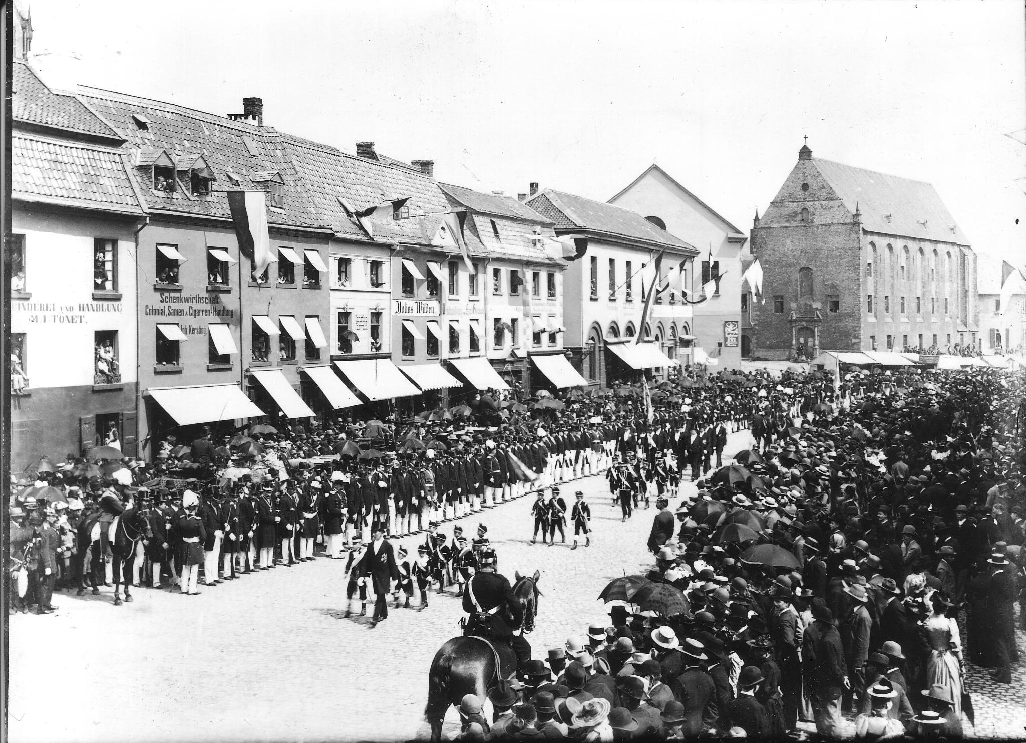 Schützenfest 1904 (Rheinisches Schützenmuseum Neuss CC BY-NC-SA)