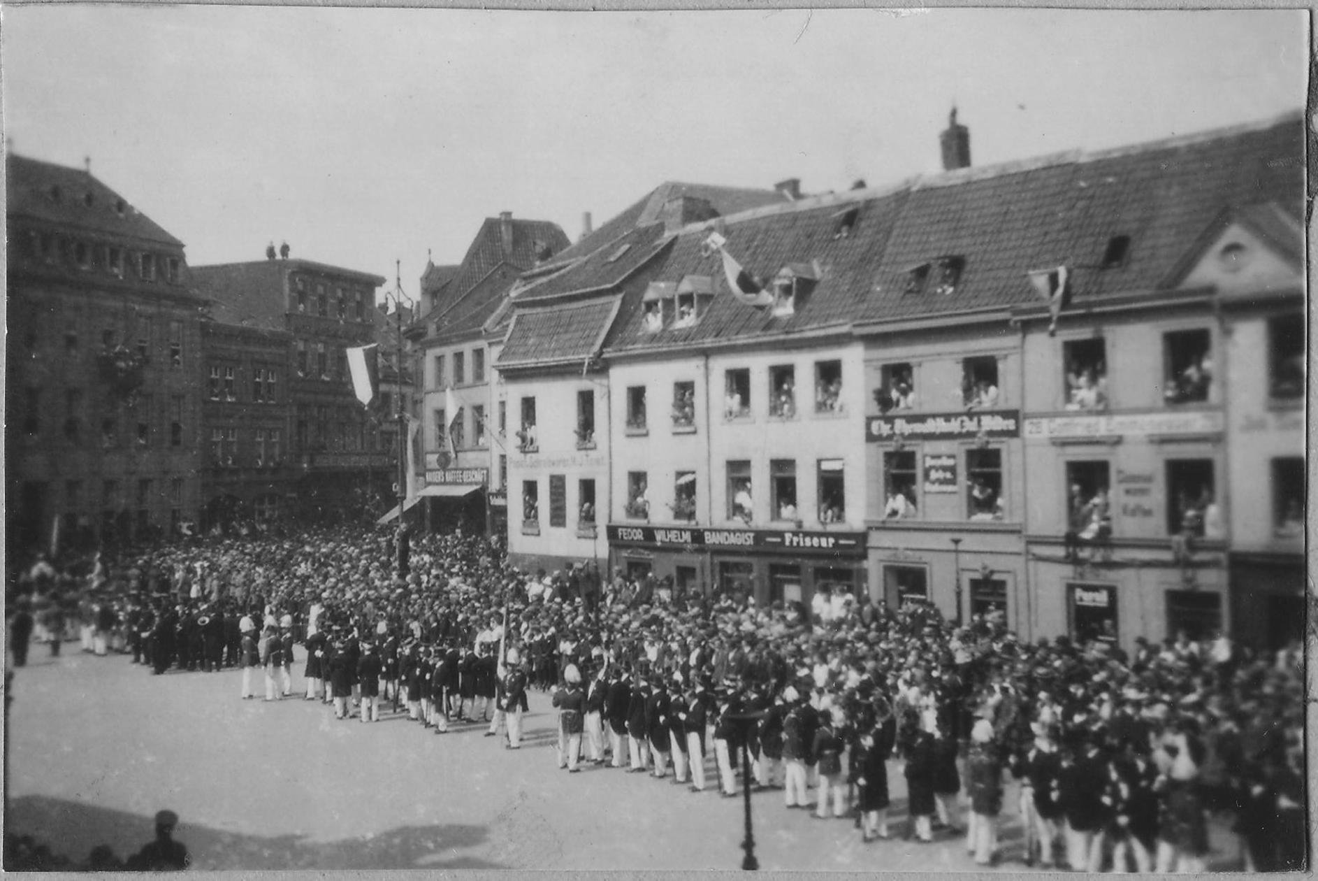 Schützenfest 1920 (Rheinisches Schützenmuseum Neuss CC BY-NC-SA)