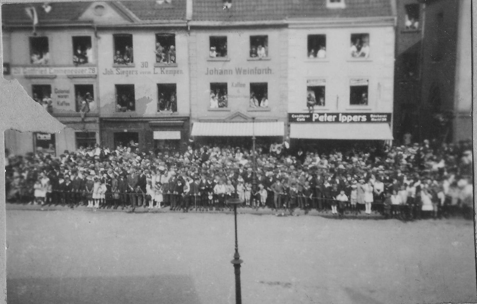 Schützenfest 1920 (Rheinisches Schützenmuseum Neuss CC BY-NC-SA)
