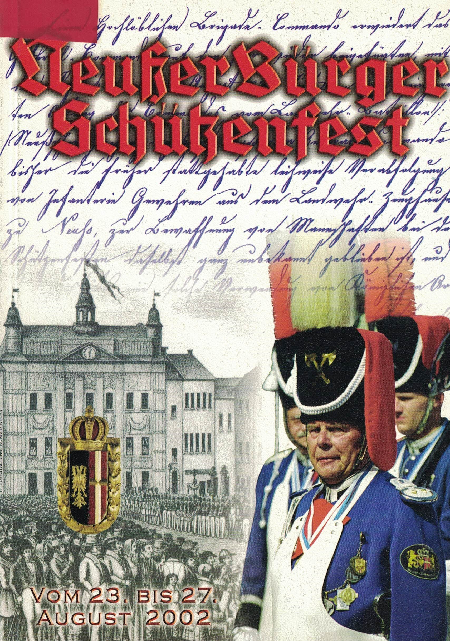 Festheft Schützenfest Neuss 2002 (Rheinisches Schützenmuseum Neuss CC BY-NC-SA)