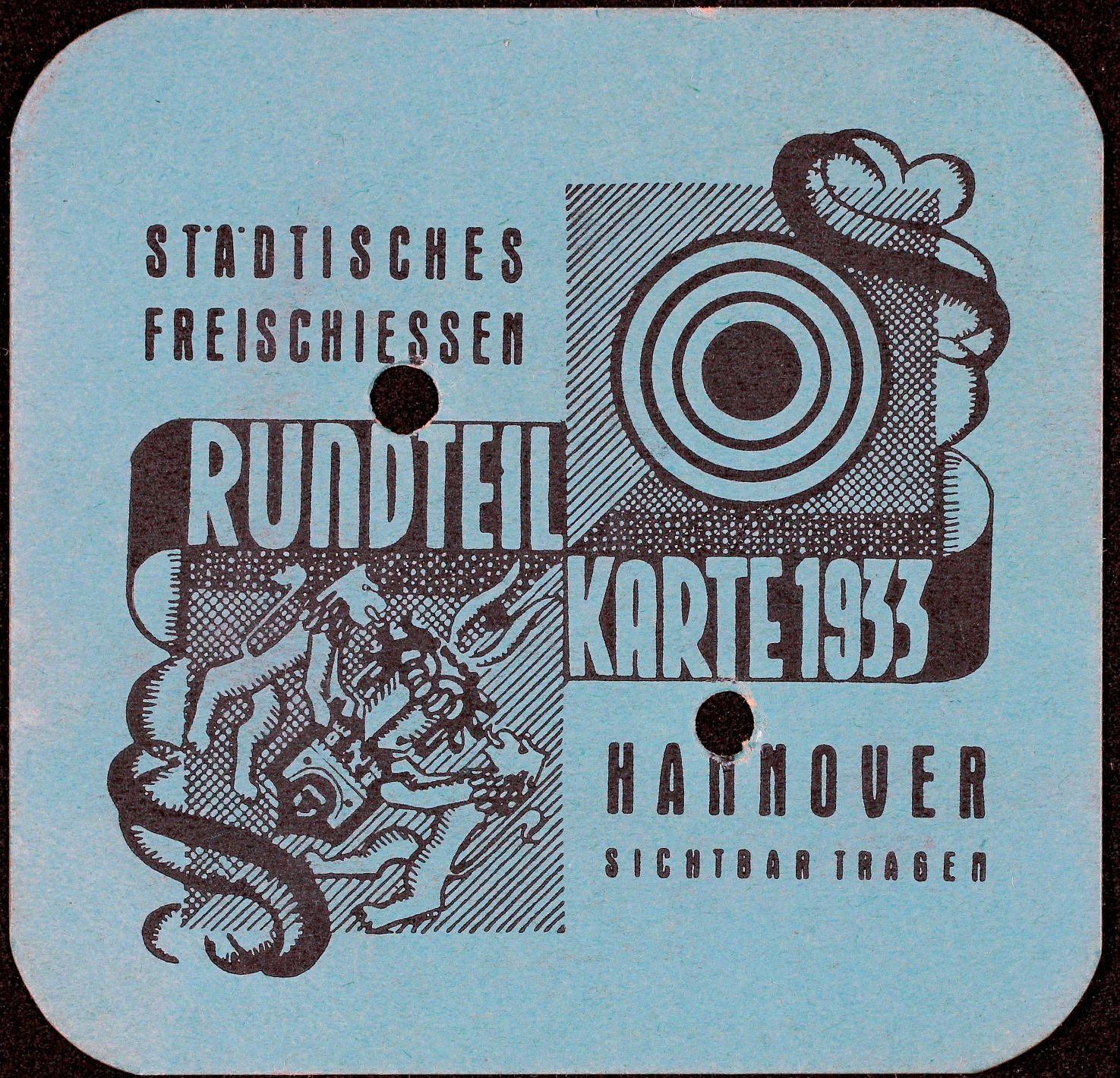 Städtisches Freischießen Hannover 1933 VS (Rheinisches Schützenmuseum Neuss CC BY-NC-SA)