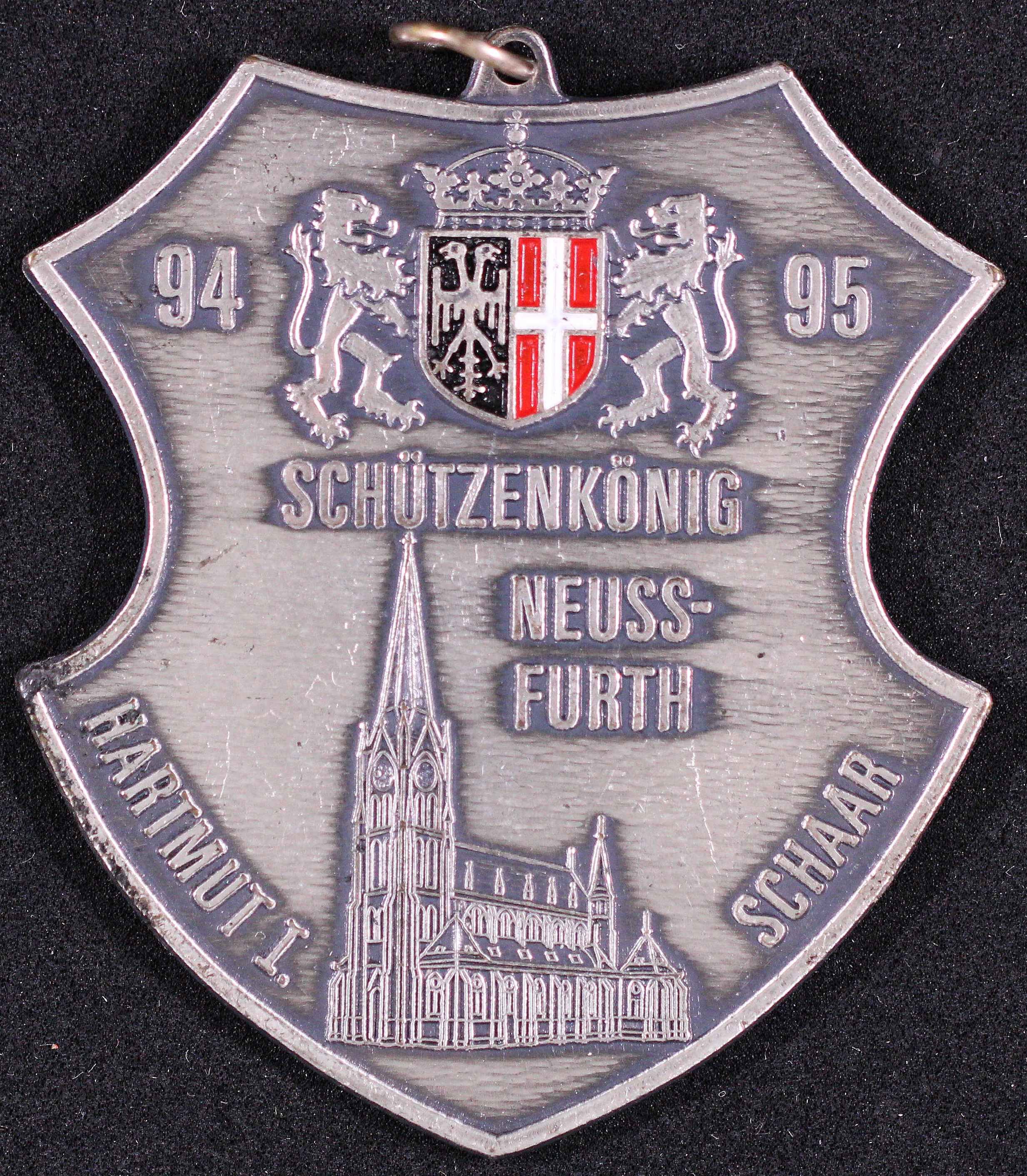 Orden Schützenkönig Neuss-Furth 1994/95 Hartmut Schaar VS (Rheinisches Schützenmuseum Neuss CC BY-NC-SA)