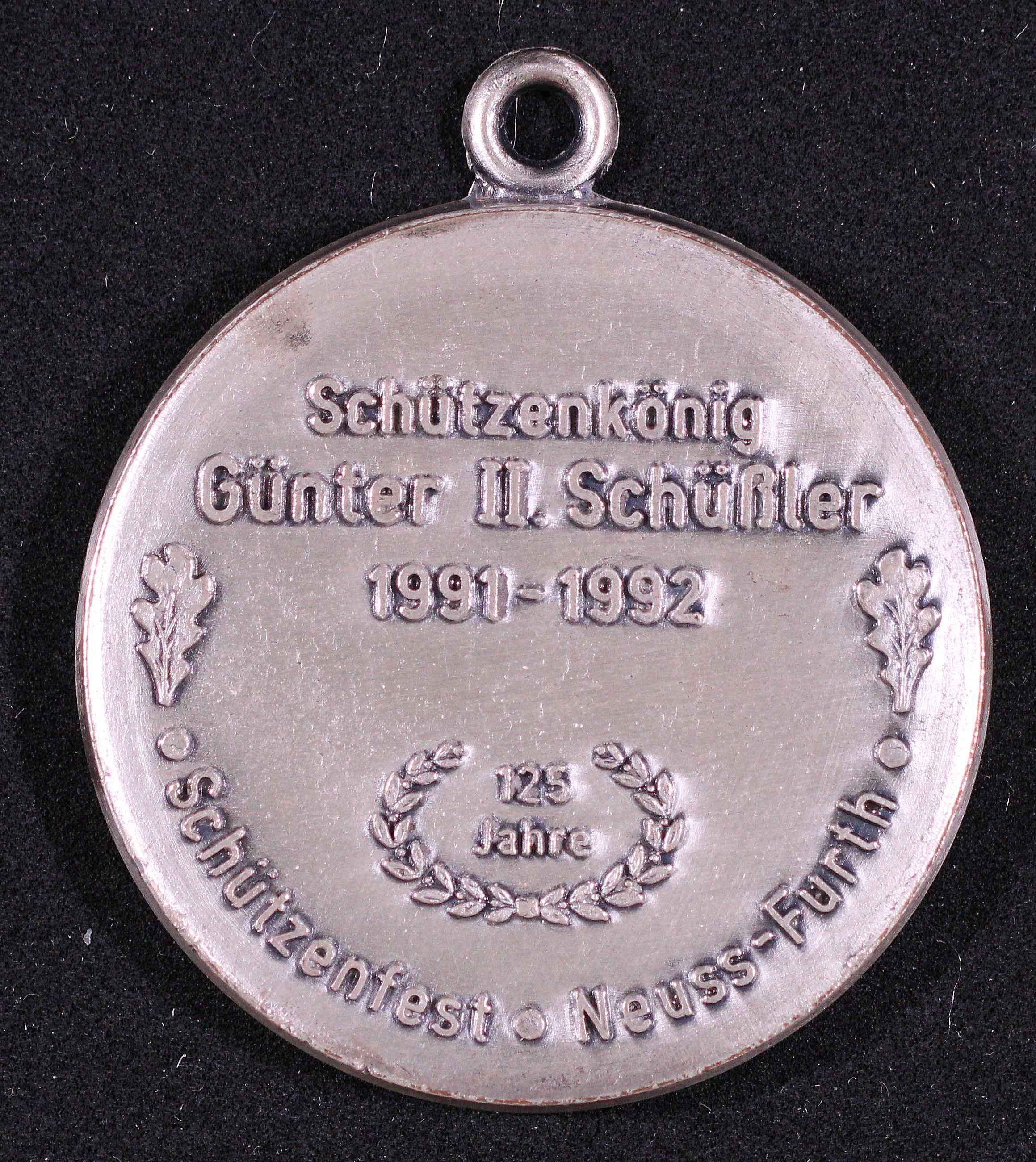 Orden Schützenkönig Neuss-Furth 1991/92 Günther Schüßler VS (Rheinisches Schützenmuseum Neuss CC BY-NC-SA)