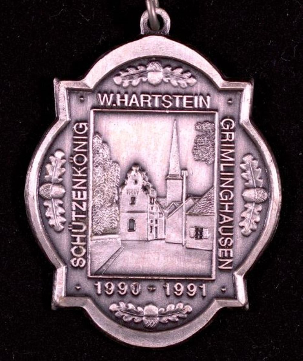 Orden Schützenkönig Grimlinghausen, Willi Hartstein, 1990/91 (Rheinisches Schützenmuseum Neuss CC BY-NC-SA)