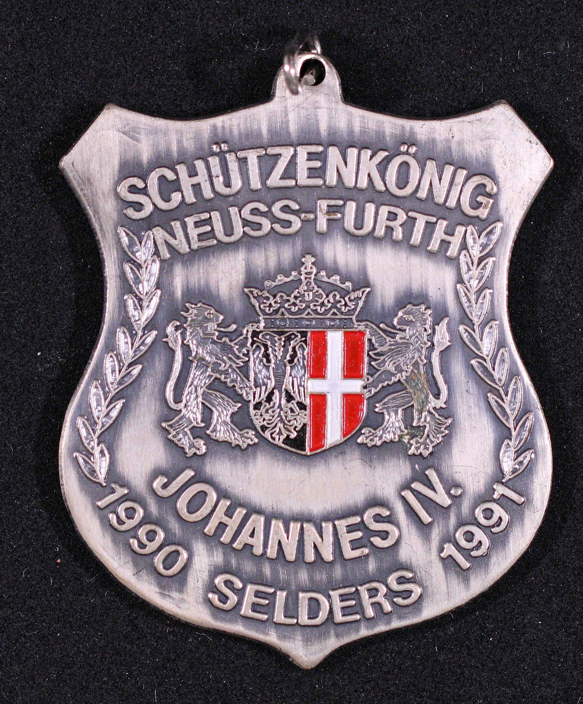 Orden Schützenkönig Neuss-Furth 1990/91 Johannes Selders VS (Rheinisches Schützenmuseum Neuss CC BY-NC-SA)