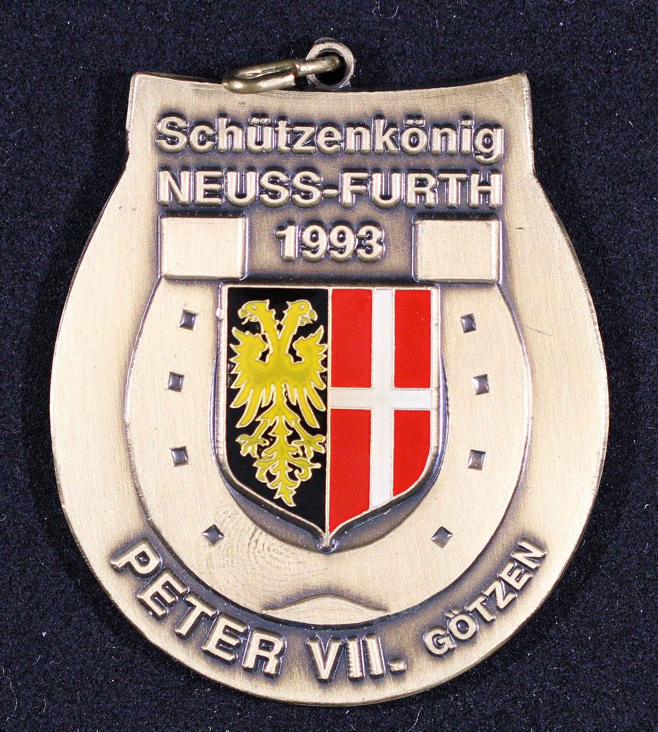 Orden Schützenkönig Neuss-Furth 1993/94 Peter Götzen VS (Rheinisches Schützenmuseum Neuss CC BY-NC-SA)