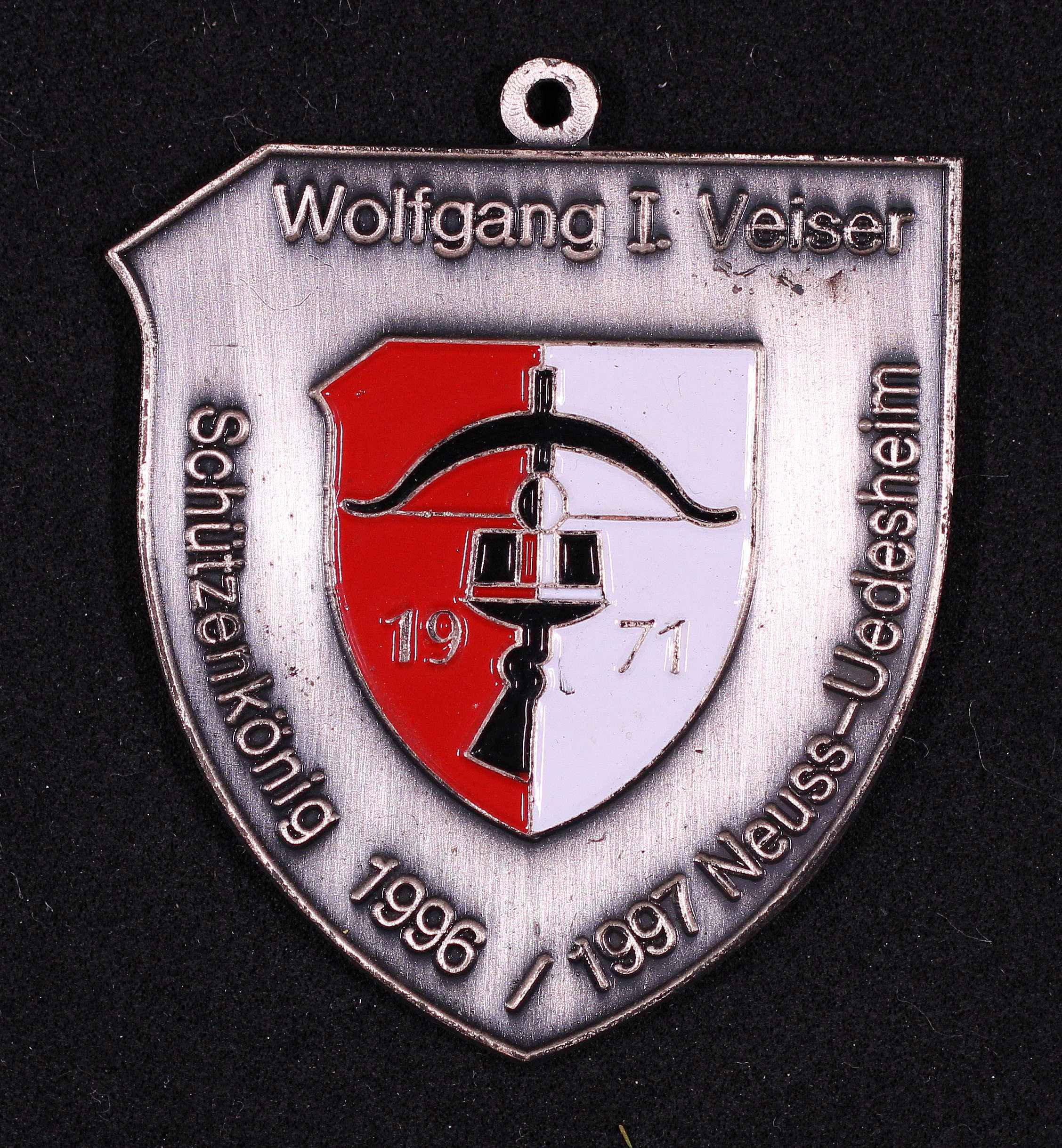 Orden Schützenkönig Neuss-Uedesheim 1996/97 Wolfgang Veiser VS (Rheinisches Schützenmuseum Neuss CC BY-NC-SA)