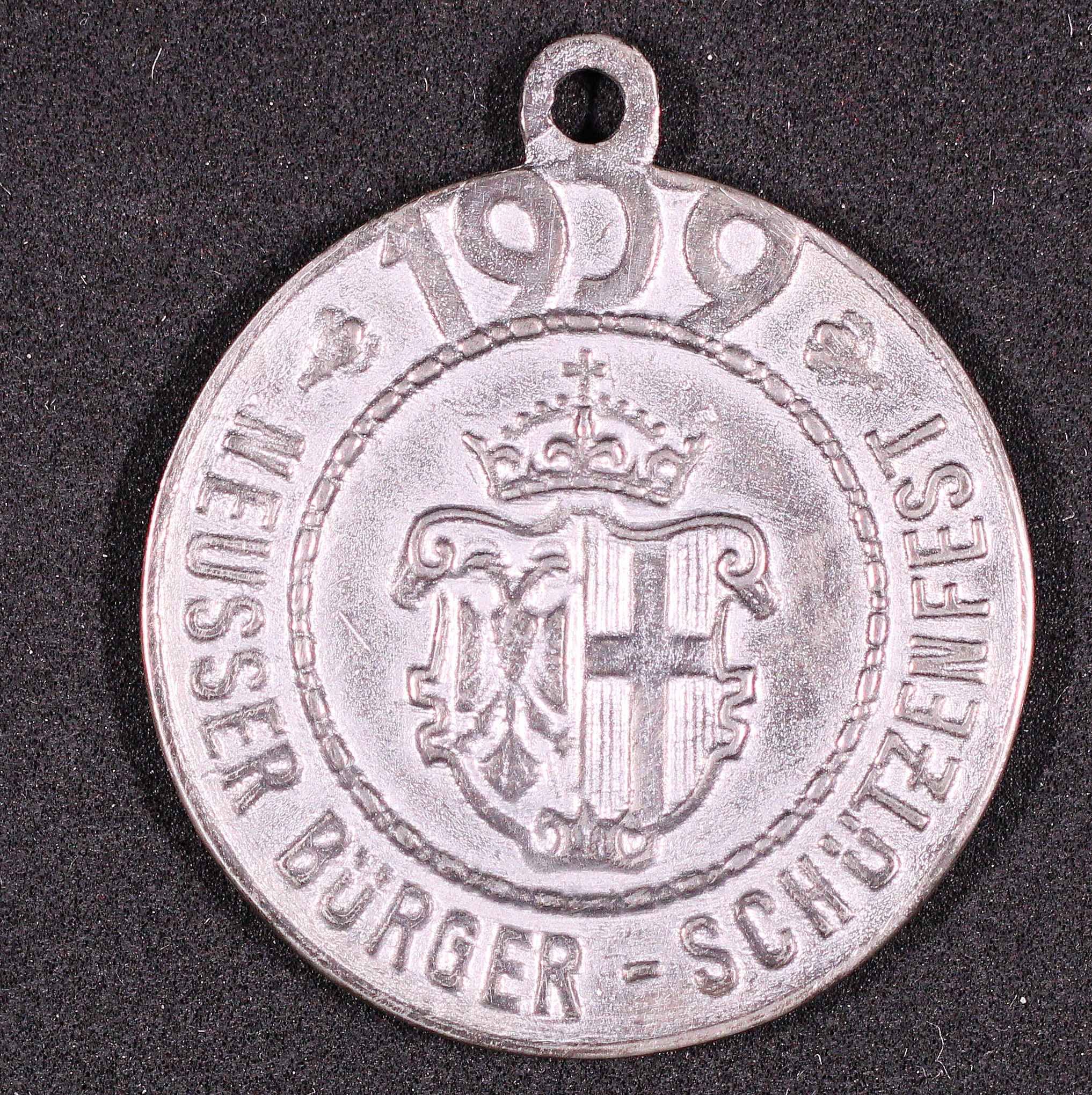 Orden Schützenkönig Neuss 1938-1948 Robert Lonnes (Variante: Silber) VS (Rheinisches Schützenmuseum Neuss CC BY-NC-SA)