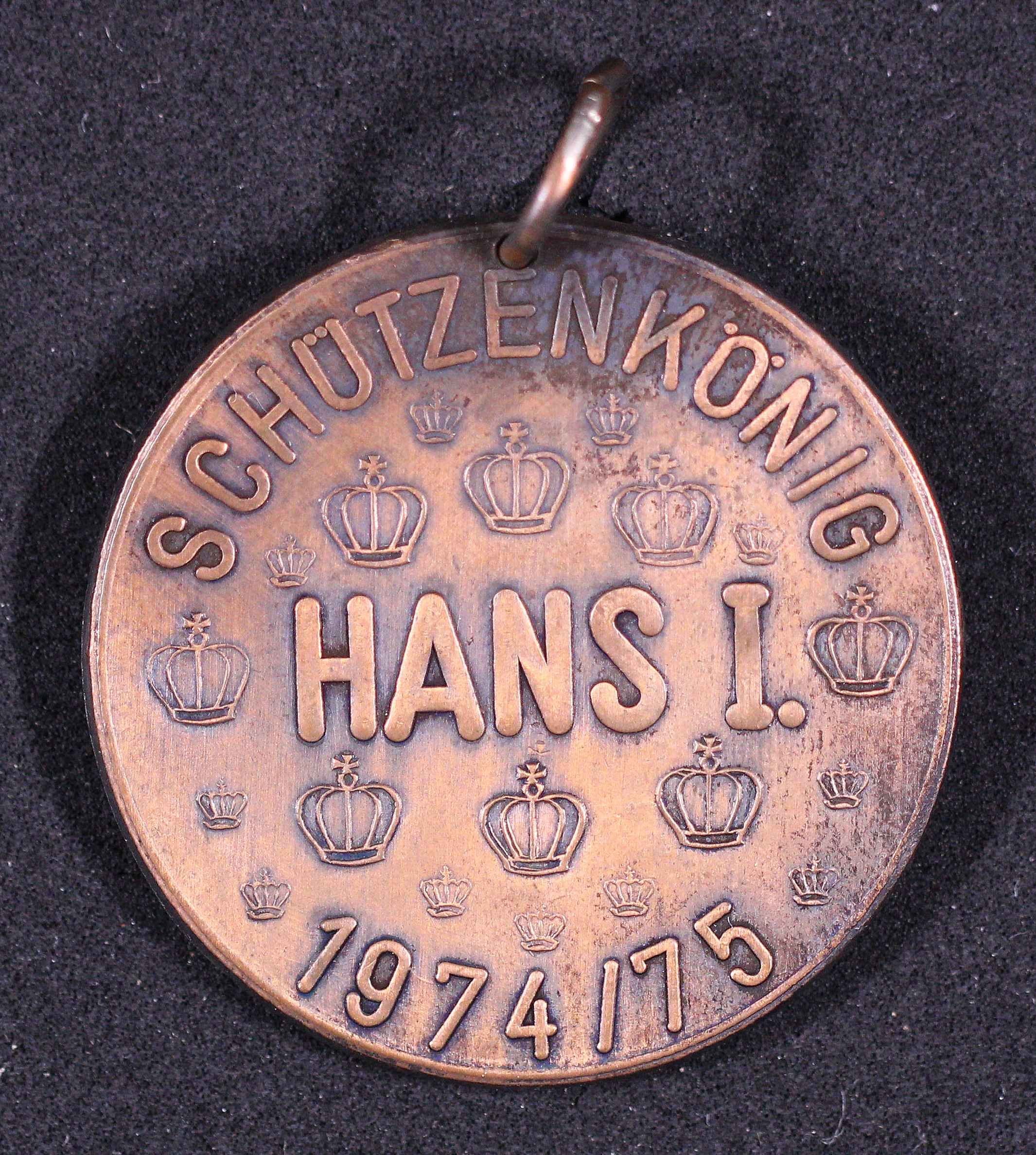 Orden Schützenkönig Neuss-Erfttal 1974/75 Hans Strerath VS (Rheinisches Schützenmuseum Neuss CC BY-NC-SA)