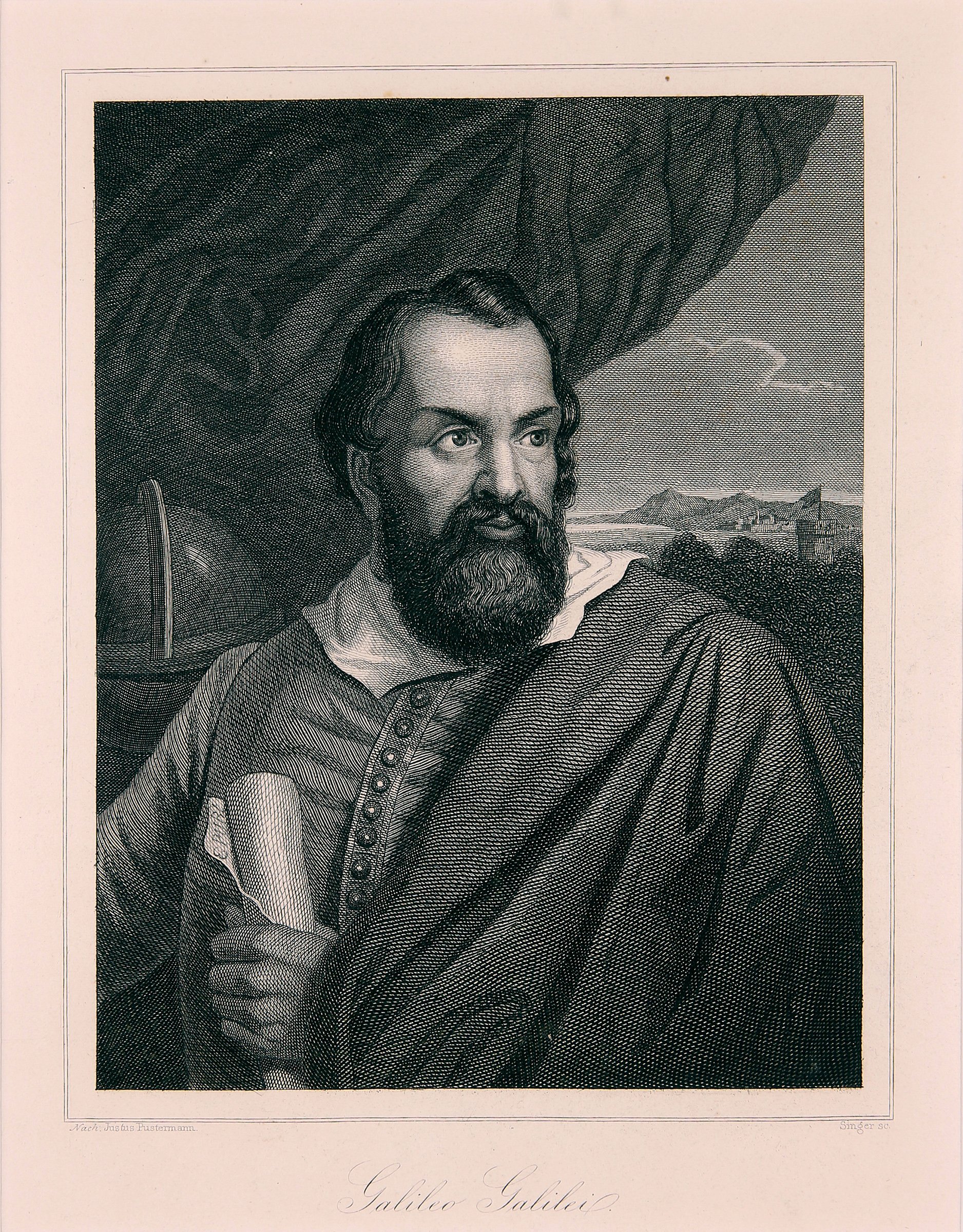 Portrait Galileo Galilei (Wilhelm-Fabry-Museum CC BY-NC-SA)