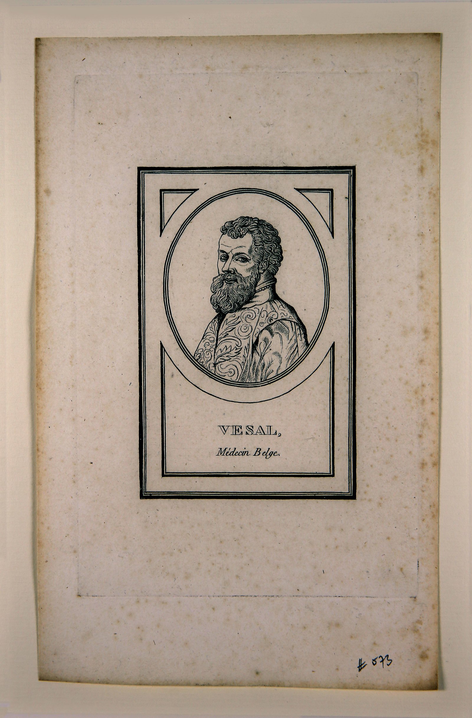 Porträt von Andreas Vesal (Wilhelm-Fabry-Museum CC BY-NC-SA)