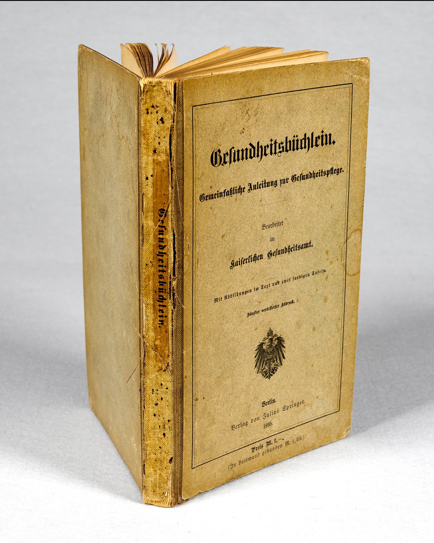 Gesundheitsbüchlein. Gemeinsatzliche Anleitung zur Gesundheitspflege (Wilhelm-Fabry-Museum CC BY-NC-SA)