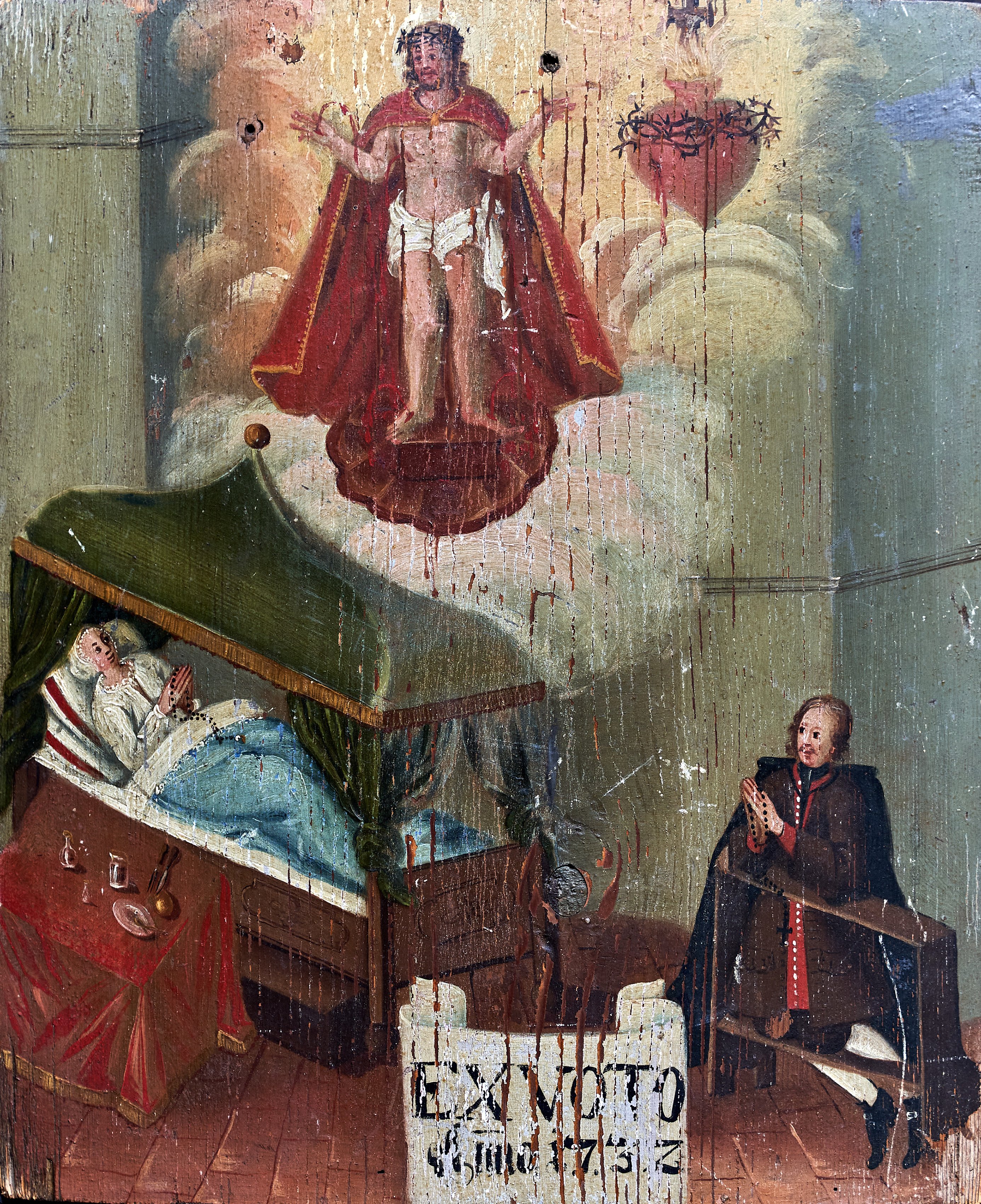 Votivbild: Anrufung des heiligen Felix (Wilhelm-Fabry-Museum CC BY-NC-SA)