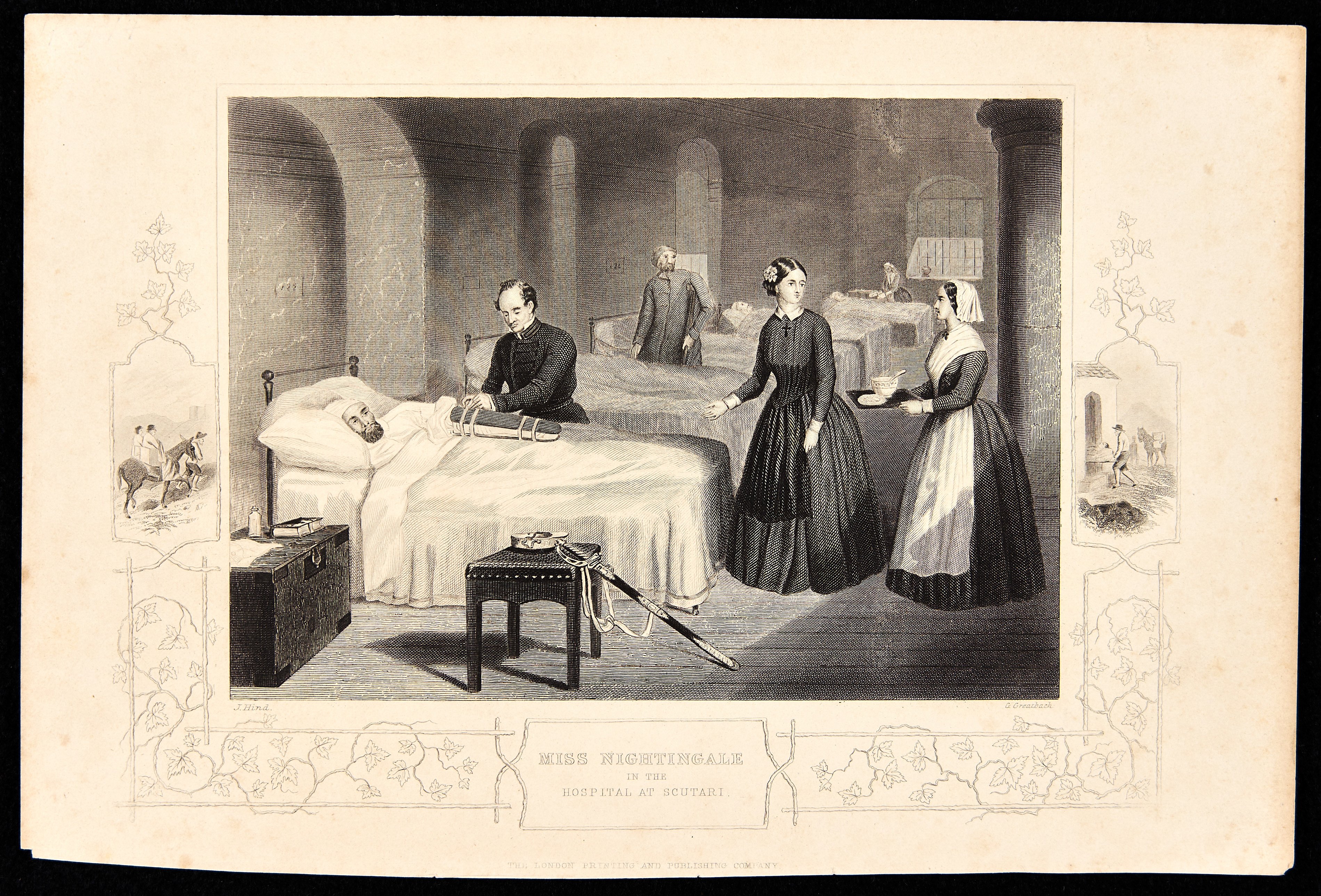 Miss Nightingale in the Hospital at Scutari (Wilhelm-Fabry-Museum CC BY-NC-SA)