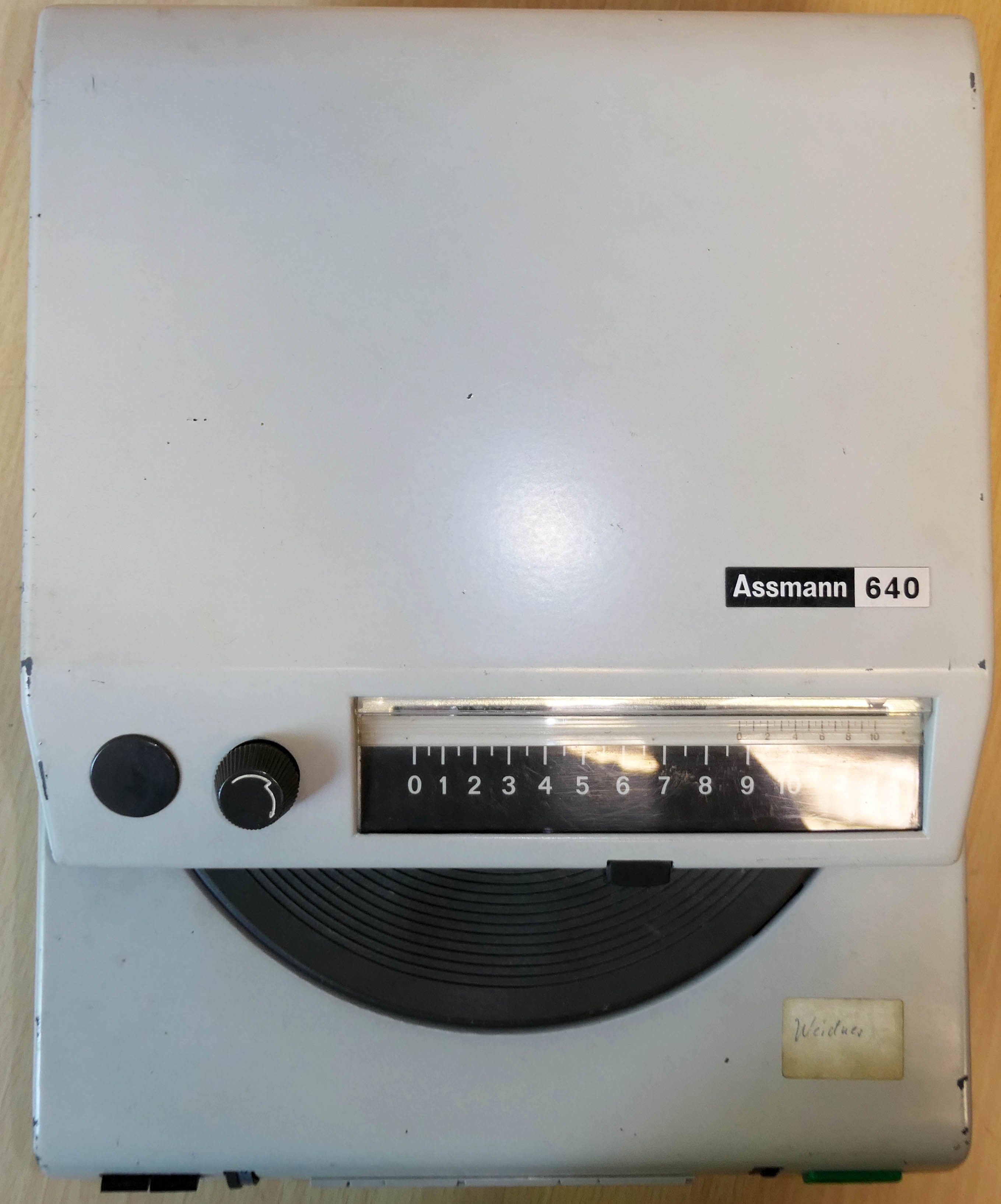 ASSMANN 640, Typ Reprodukta-UM (museum comp:ex CC BY-NC-SA)