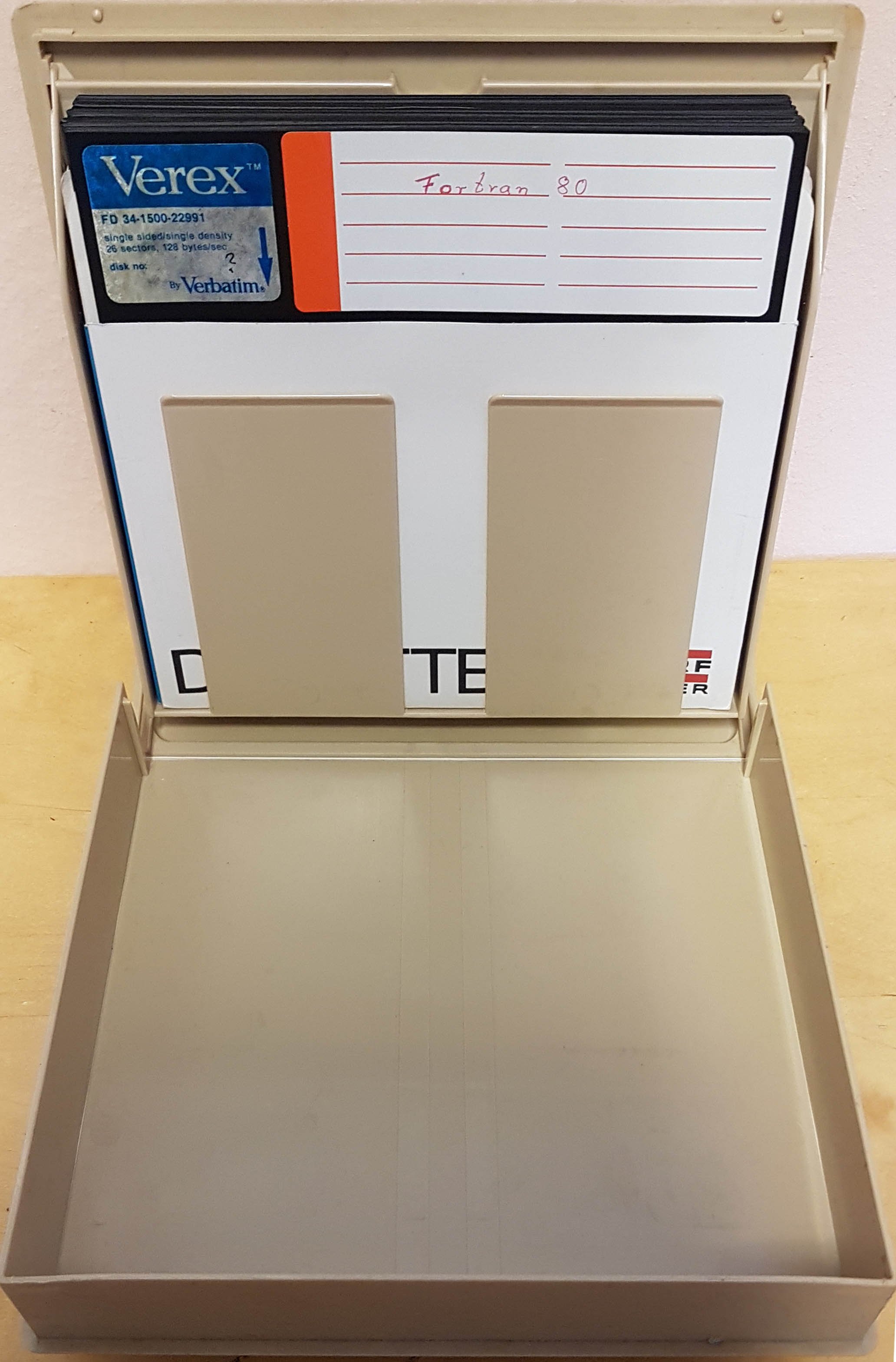 Verbatim 8 Zoll (200mm) Diskettenbox (museum comp:ex CC BY-NC-SA)