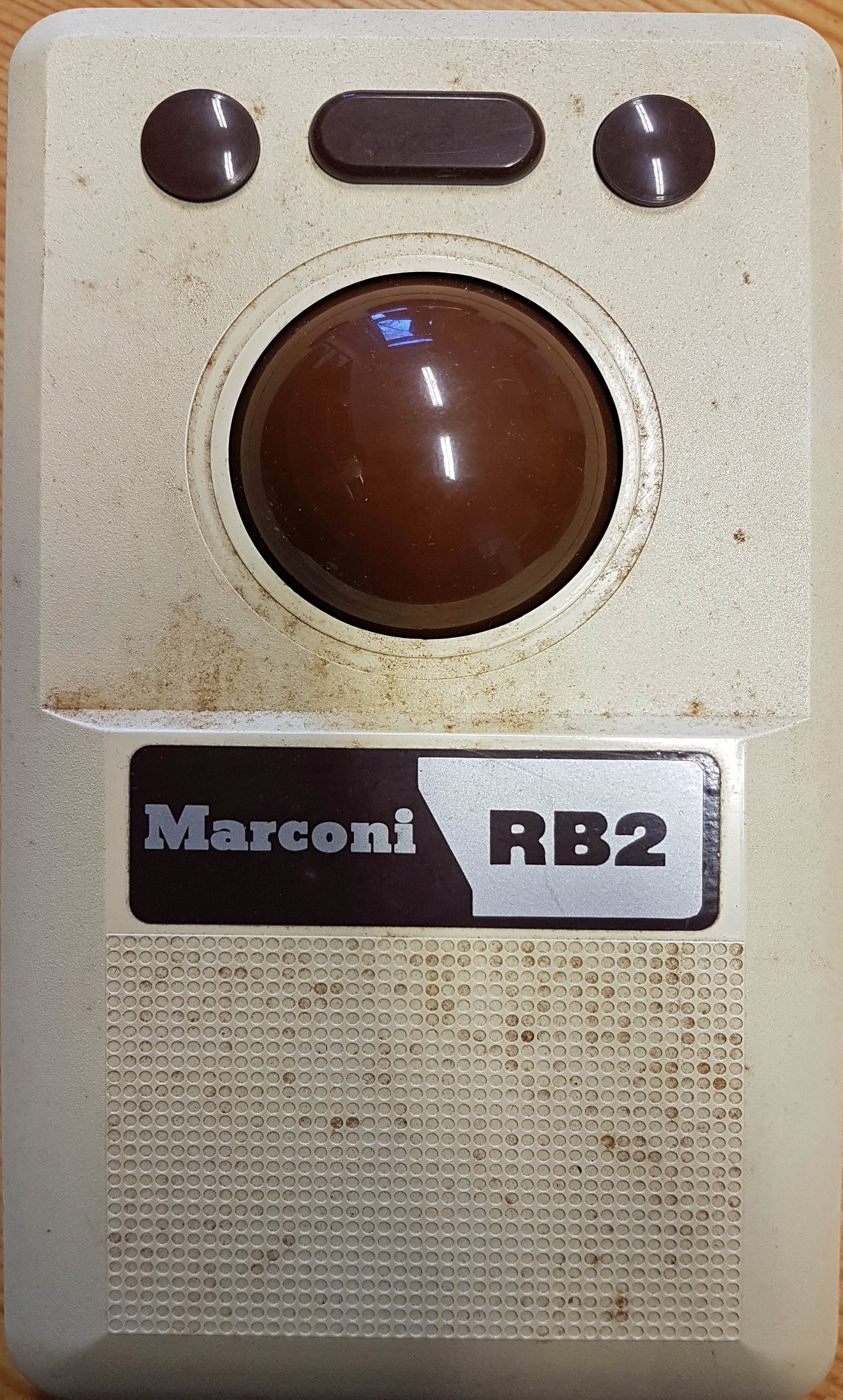 Tracker-Ball Marconi RB3 (museum comp:ex CC BY-NC-SA)