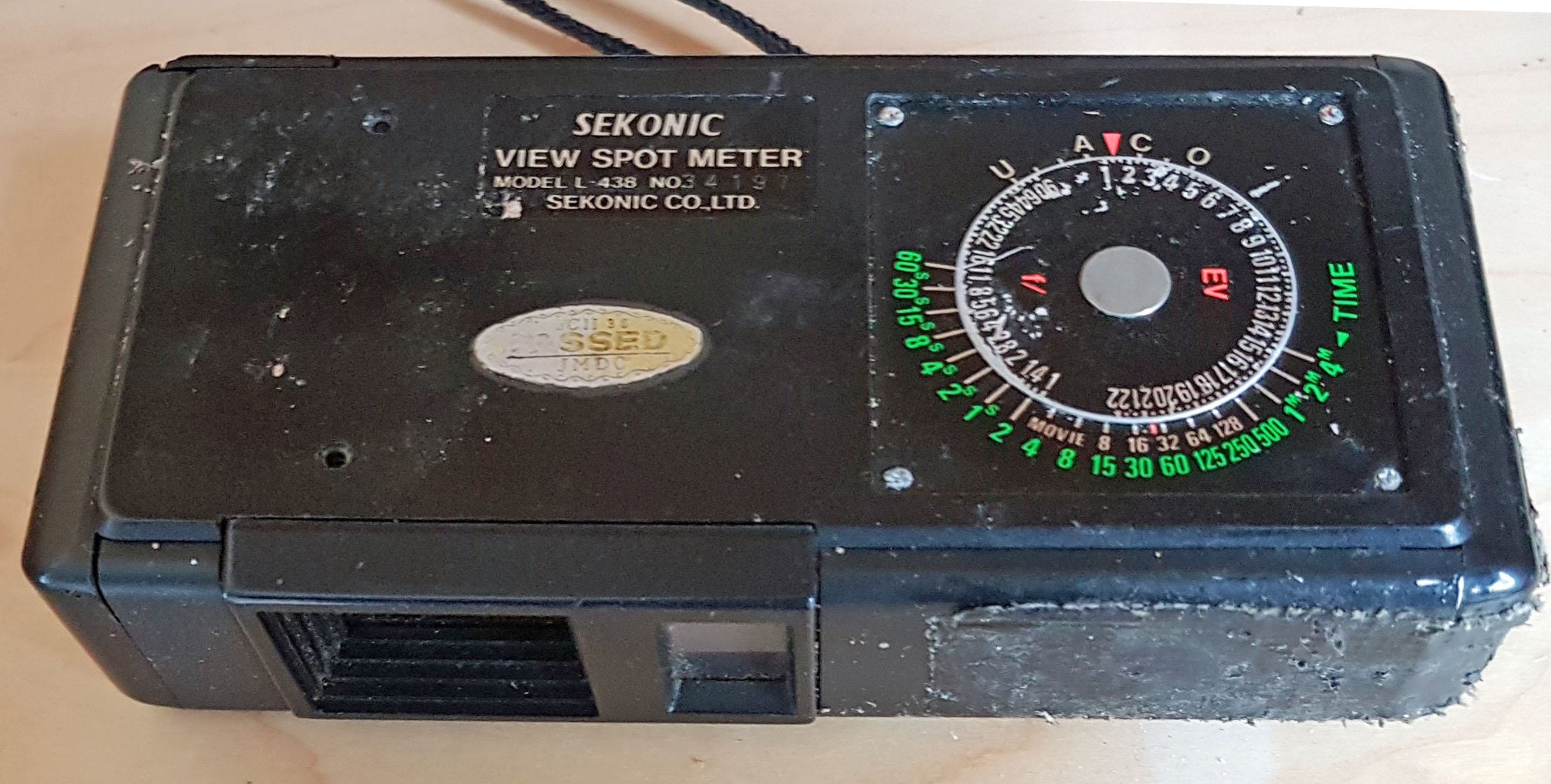 Spotmeterkamera	Sekonic View Spot Meter Model: L-438 (museum comp:ex CC BY-NC-SA)