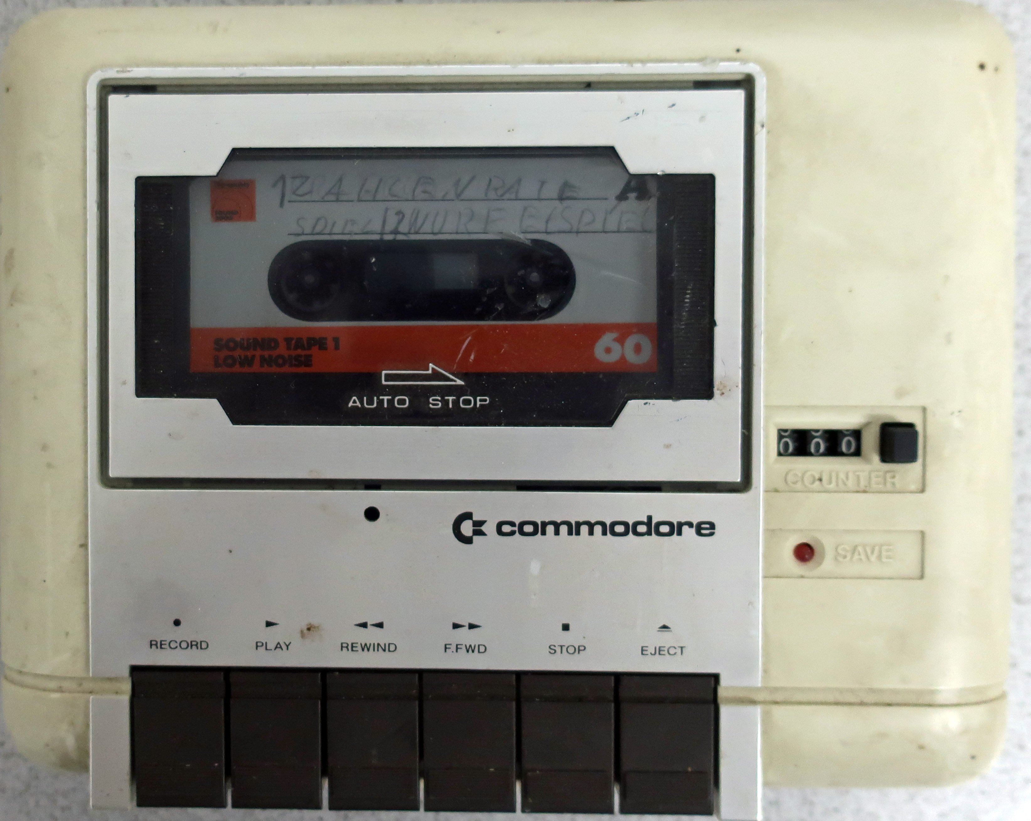 Commodore Datassette C2N (museum comp:ex CC BY-NC-SA)