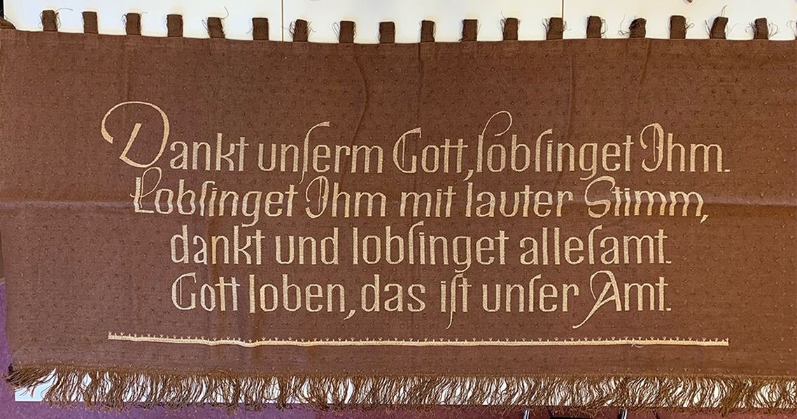 Danket unserem Gott (Fliedner Kulturstiftung Kaiserswerth CC BY-NC-SA)