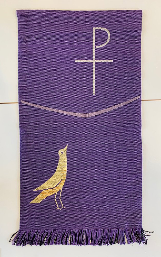 Christusmonogramm und Vogel (Fliedner Kulturstiftung CC BY-NC-SA)