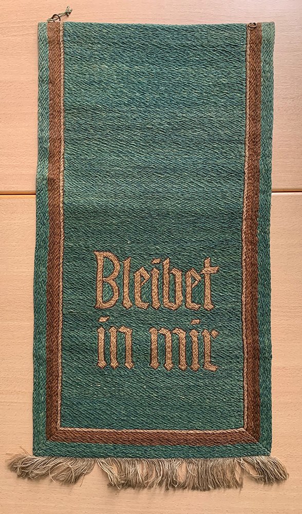 Bleibet in mir (Fliedner Kulturstiftung Kaiserswerth CC BY-NC-SA)