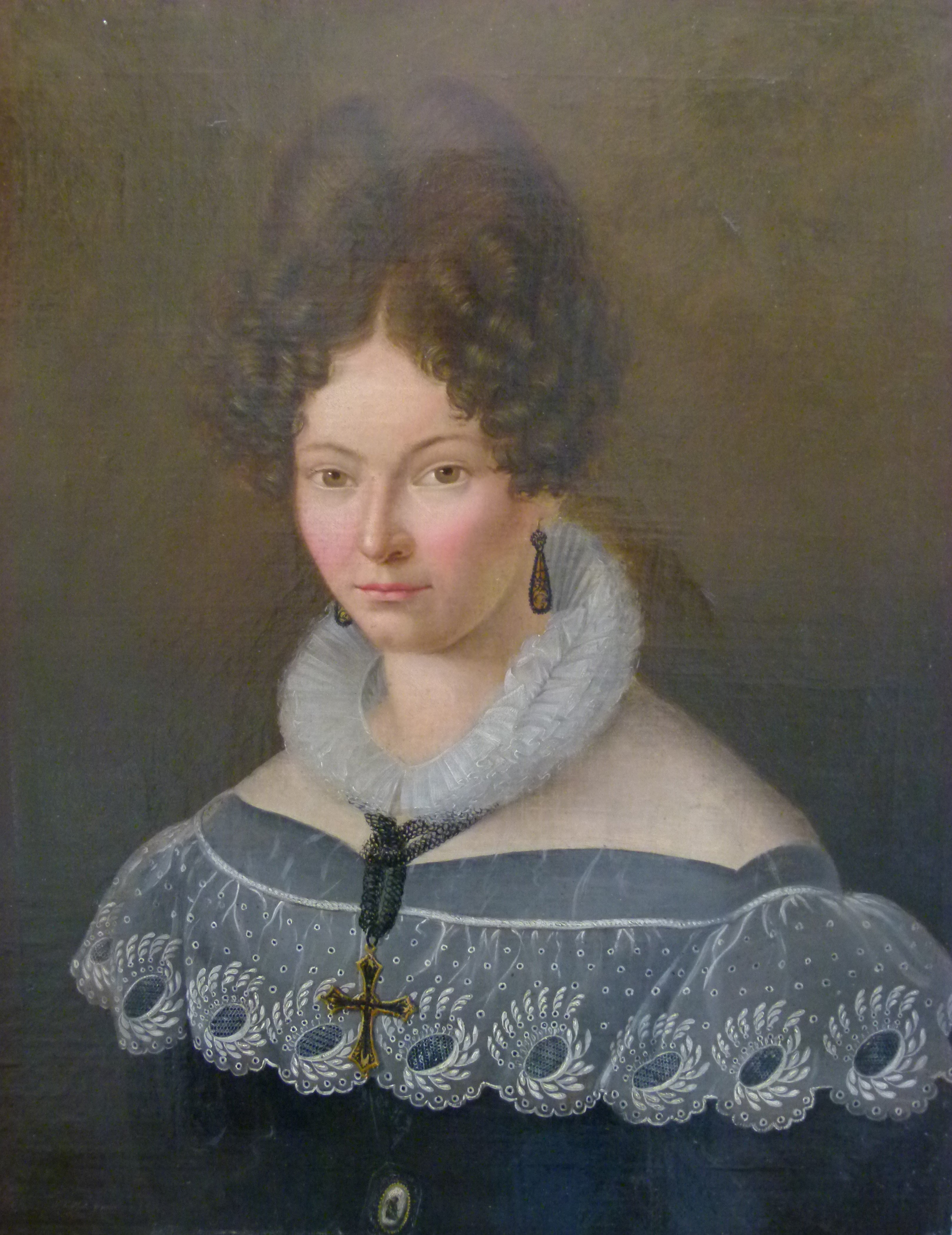 Bildnis der Maria Magdalena Kraus mit Eisenschmuck (Stadtmuseum Simeonstift Trier CC BY-NC-ND)