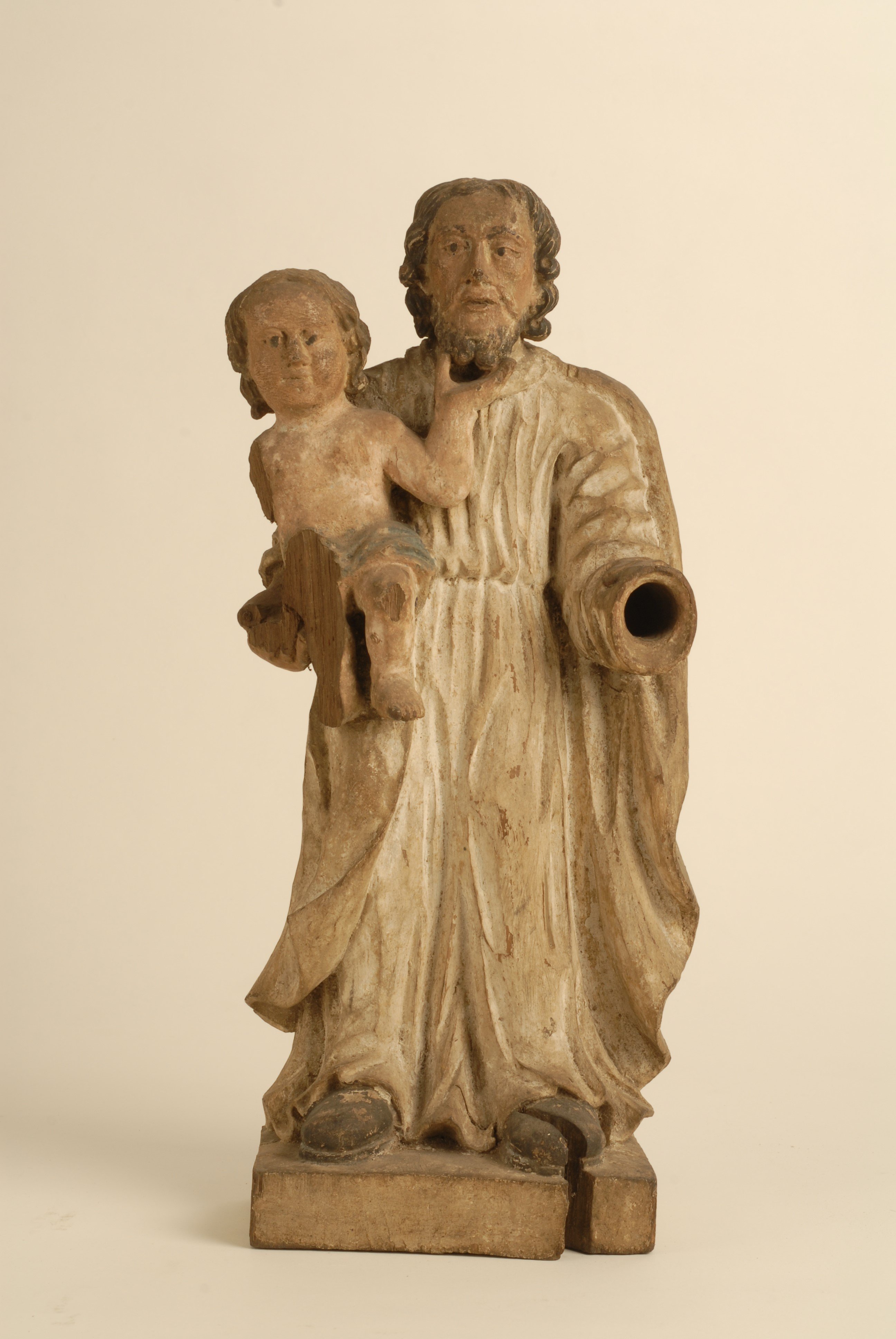 Hl. Josef mit Jesuskind (Stadtmuseum Simeonstift Trier CC BY-NC-ND)