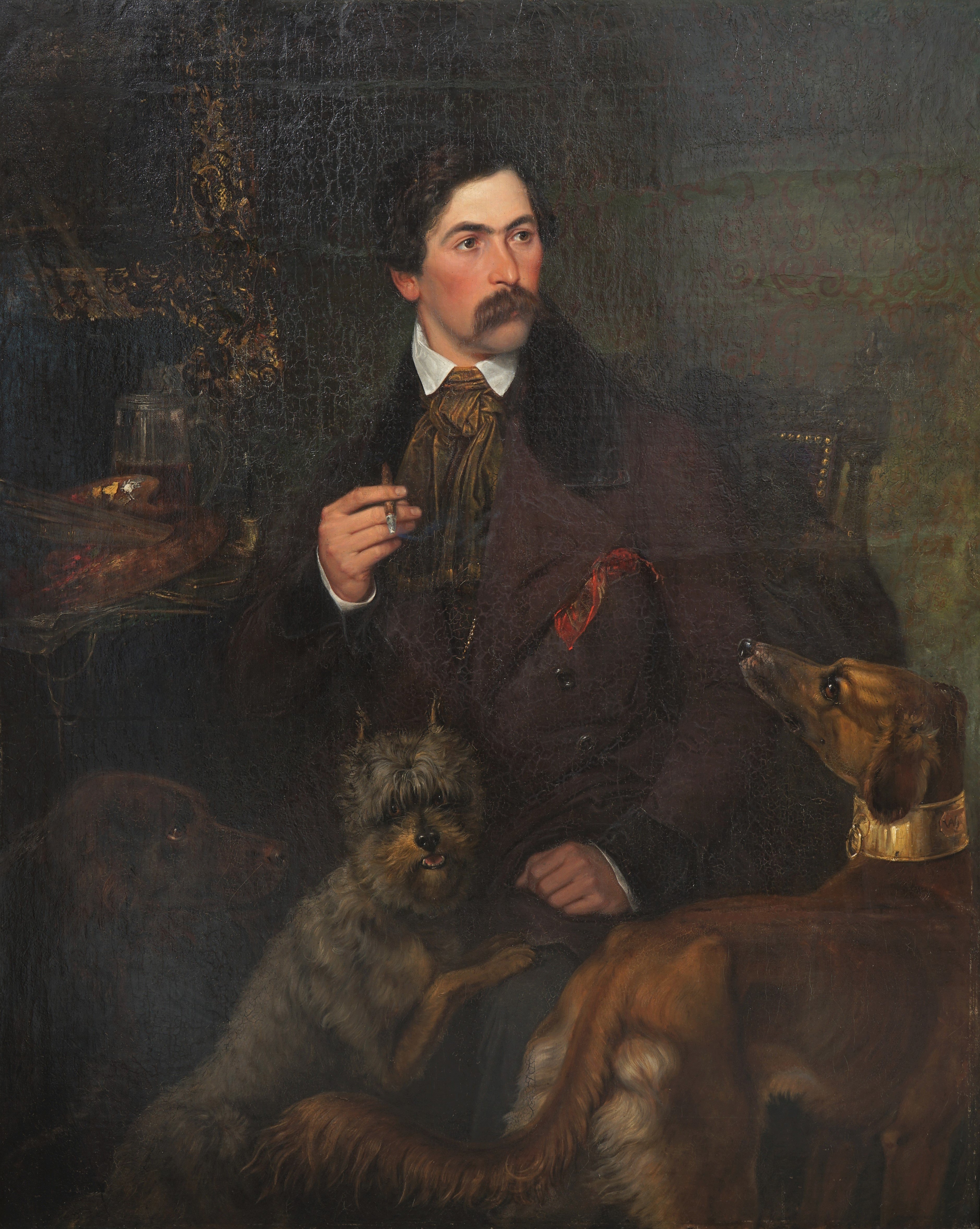 Porträt des Malers Friedrich Anton Wyttenbach. (Stadtmuseum Simeonstift Trier CC BY-NC-ND)