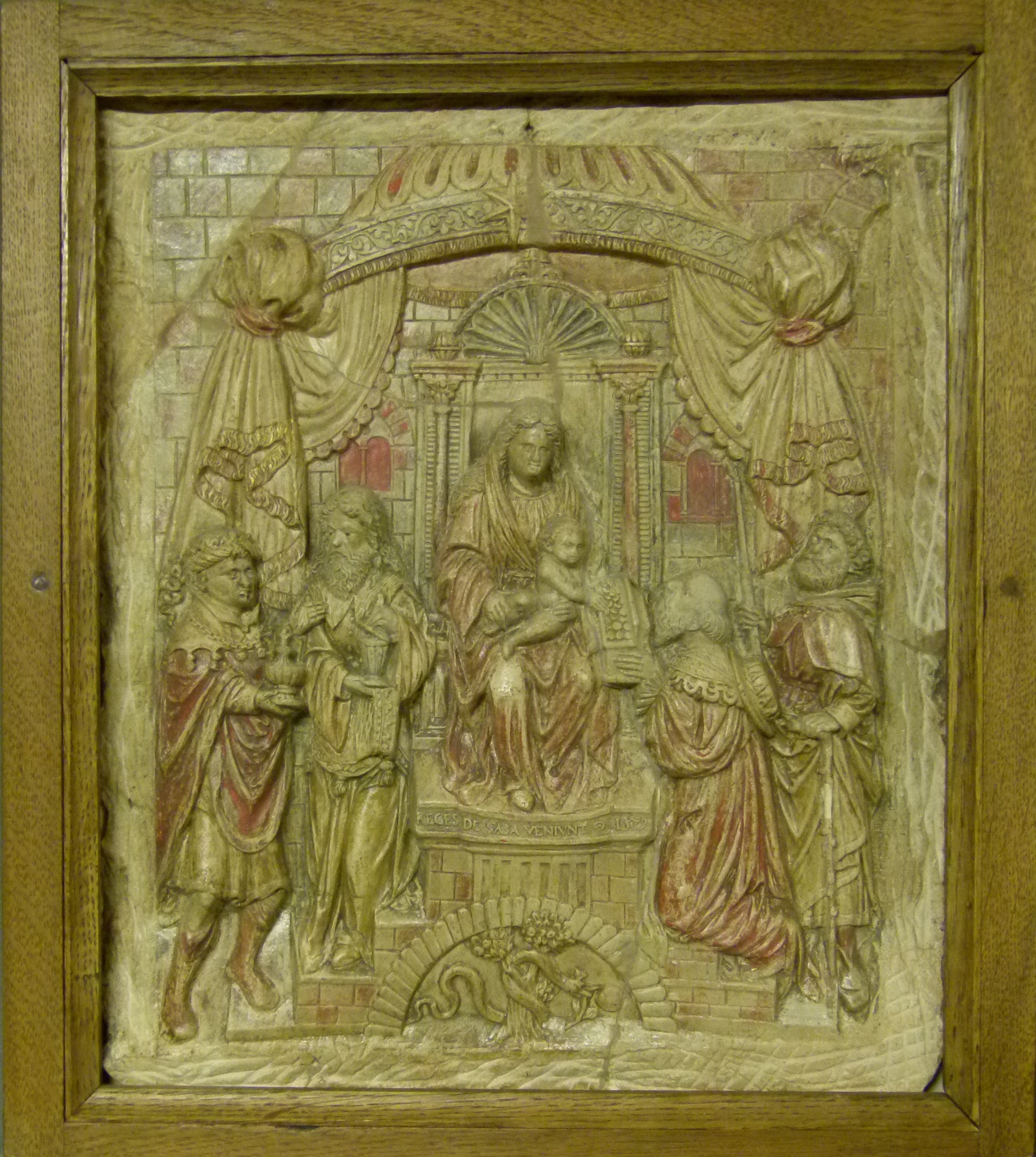 Die Anbetung der Könige (Stadtmuseum Simeonstift Trier CC BY-NC-ND)
