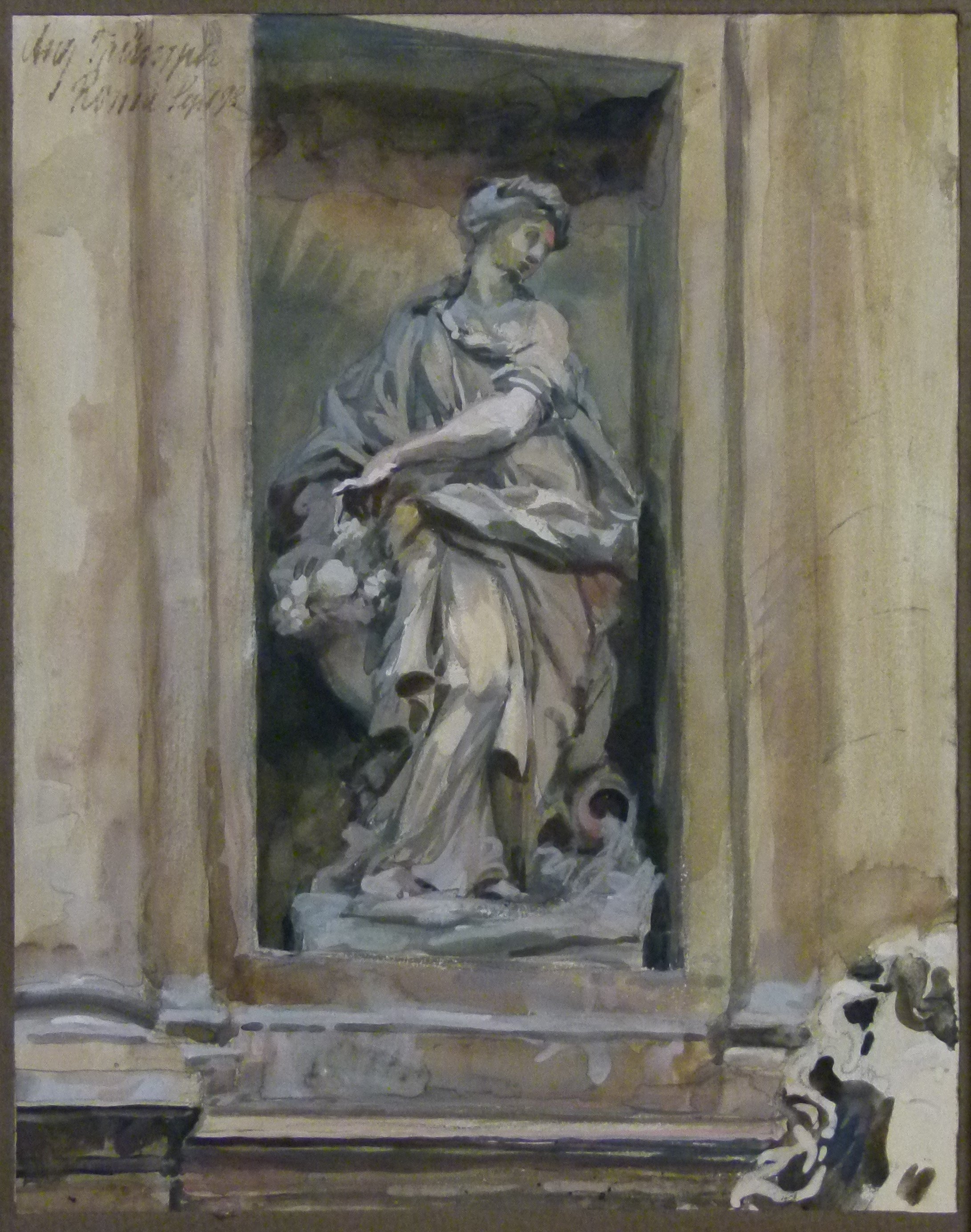 Ansicht der Fontana di Trevi in Rom (Stadtmuseum Simeonstift Trier CC BY-NC-ND)