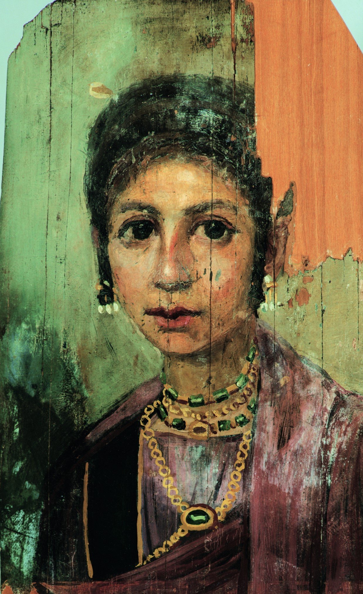 Mumienportrait einer jungen Frau (Stadtmuseum Simeonstift Trier CC BY-NC-ND)