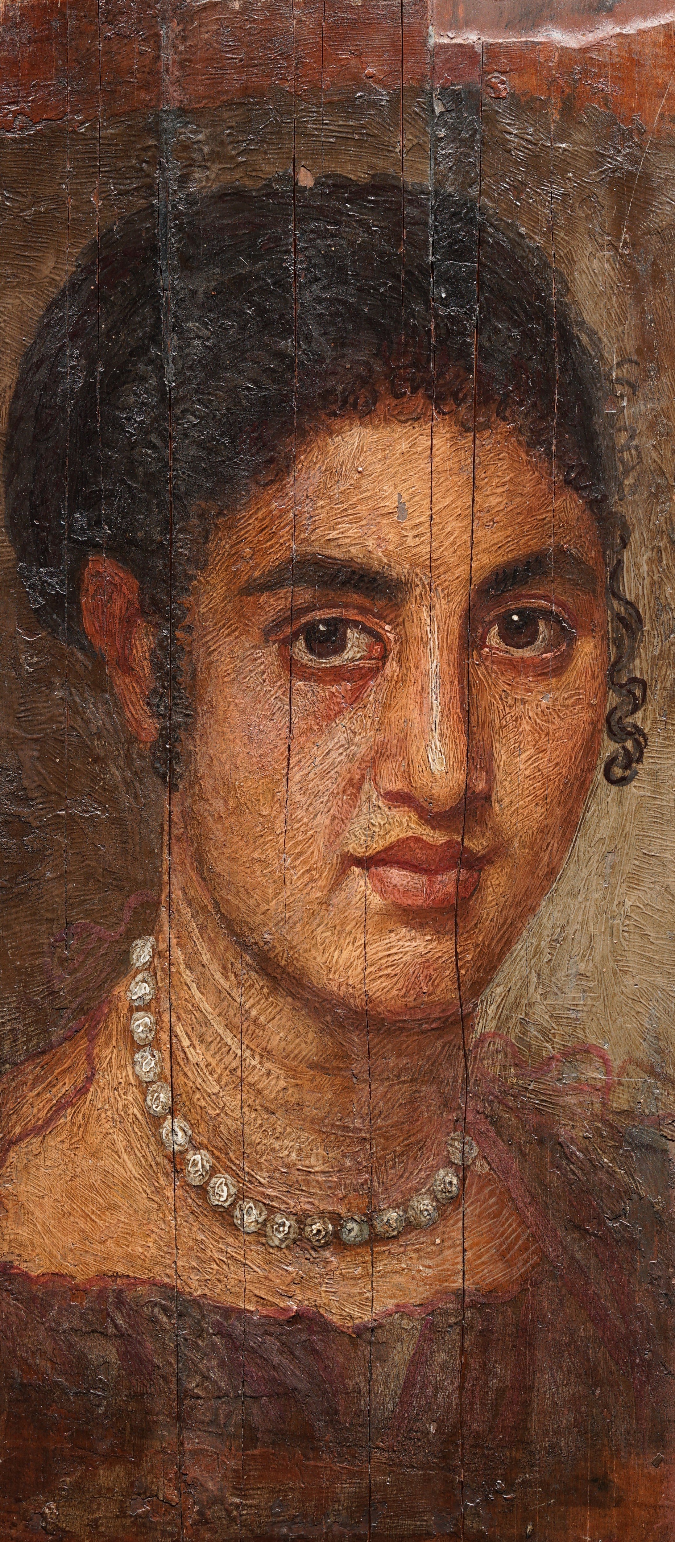 Mumienporträt einer Dame mittleren Alters (Stadtmuseum Simeonstift Trier CC BY-NC-ND)
