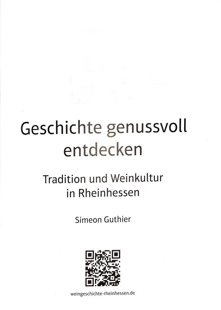 Buch Geschichte genussvoll entdecken (Kulturverein Guntersblum CC BY-NC-SA)