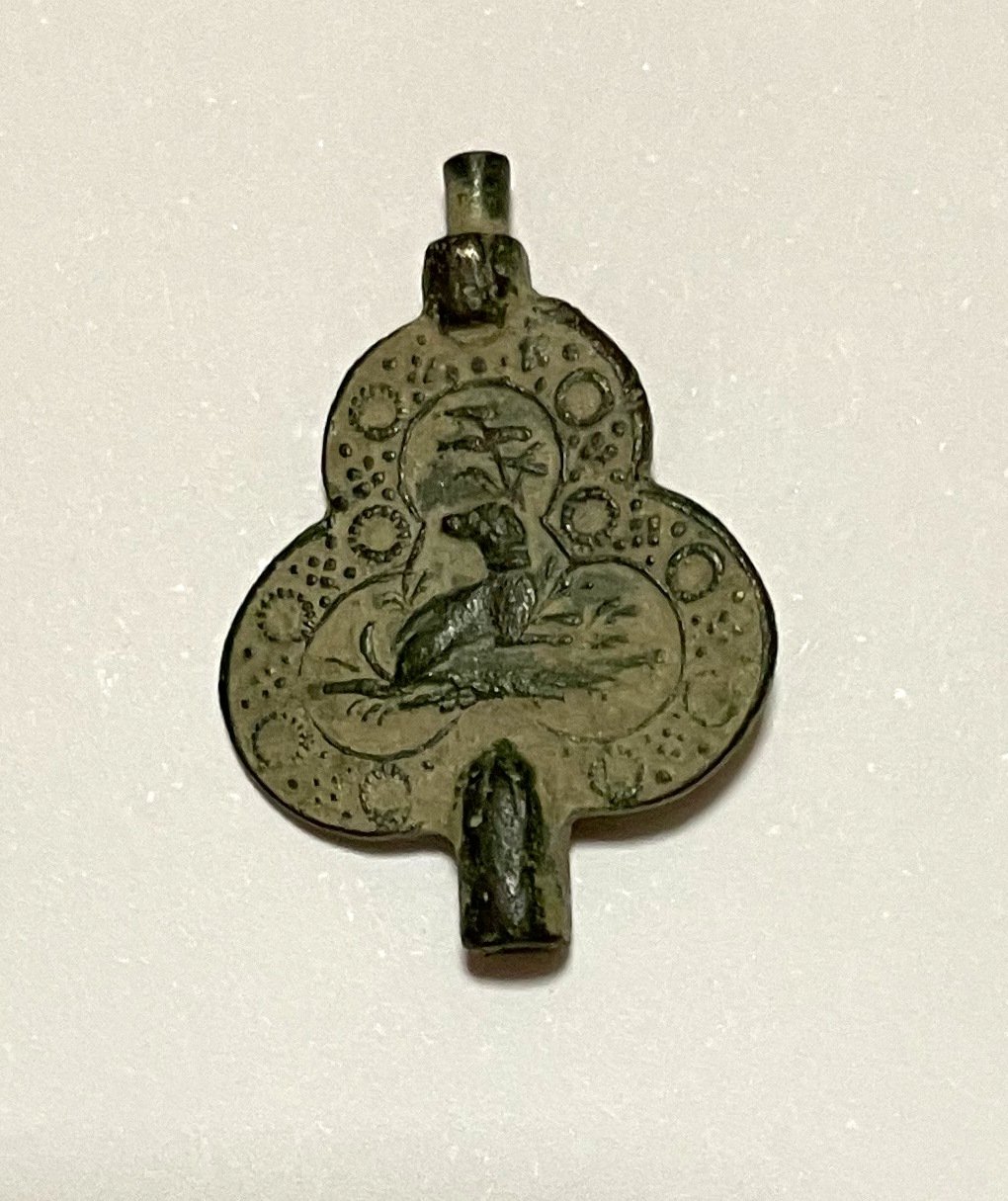 Schmuck Amulettförmig römisch (Kulturverein Guntersblum CC BY-NC-SA)