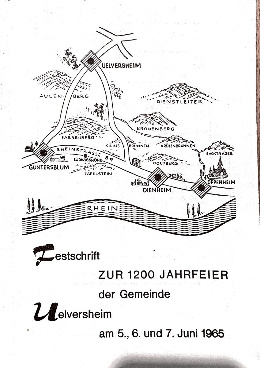 Festschrift 1200 Jahre Uelversheim (Kulturverein Guntersblum CC BY-NC-SA)