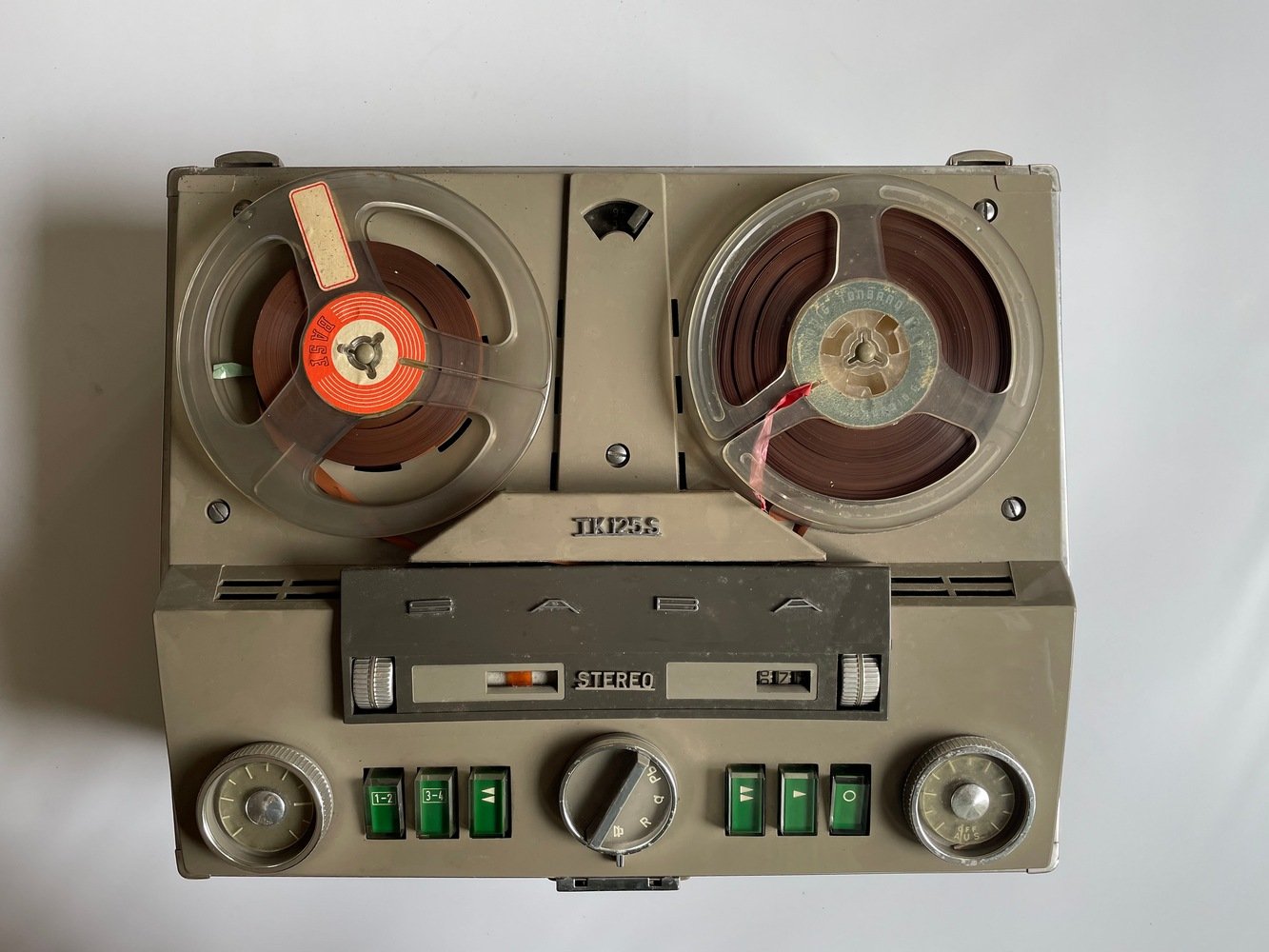 Tonbandgerät SABA Modell Sabafon TK 125 S (Museum Guntersblum CC BY-NC-SA)