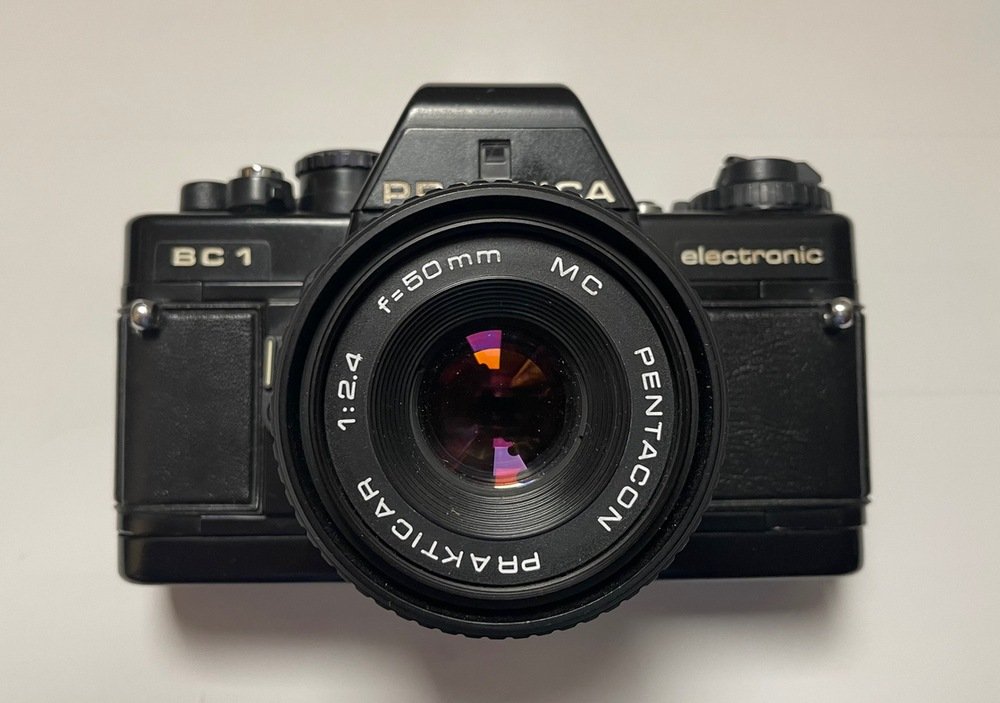 Fotoapparat Praktica Modell BC 1 (Museum Guntersblum CC BY-NC-SA)