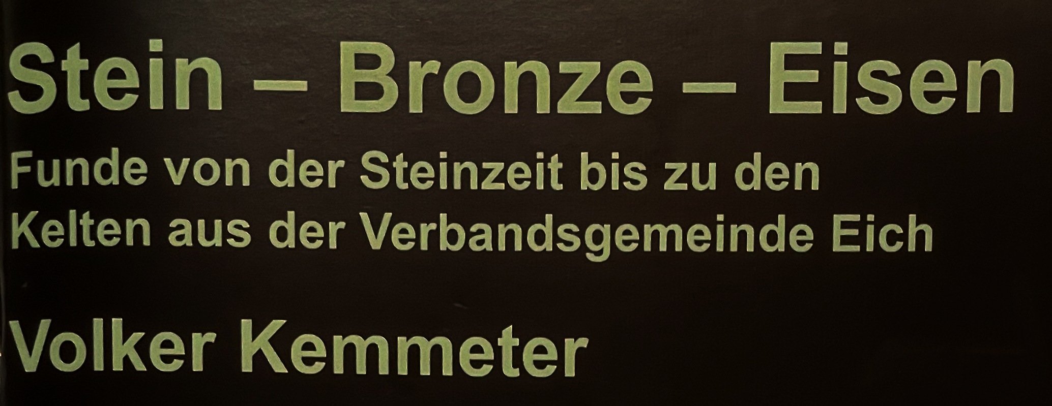 Heft zur Ausstellung Stein-Bronze-Eisen (Museum Guntersblum CC BY-NC-SA)