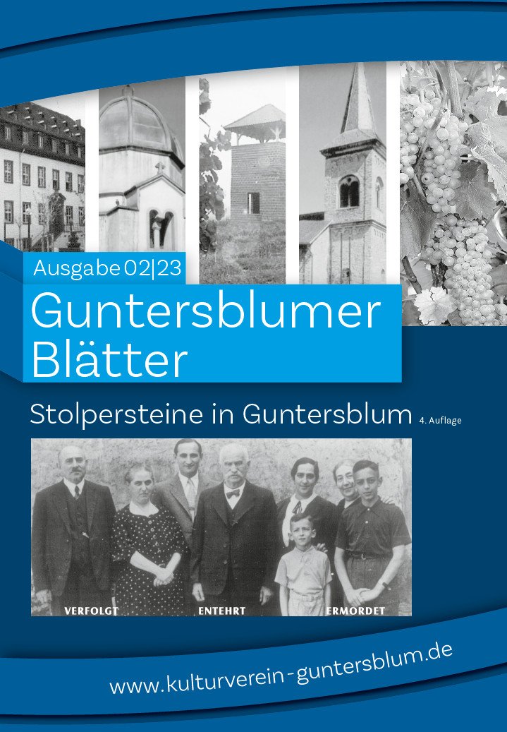 Stolpersteine in Guntersblum (Museum Guntersblum CC BY-NC-SA)