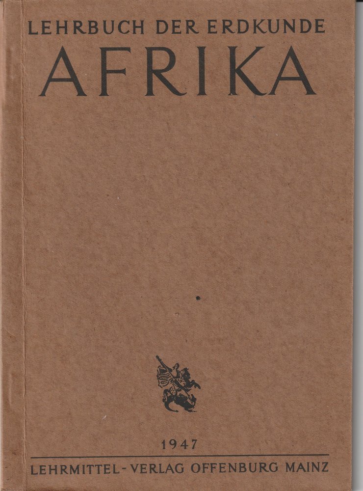Lehrbuch der Erdkunde: Afrika (Museum Guntersblum CC BY-NC-SA)