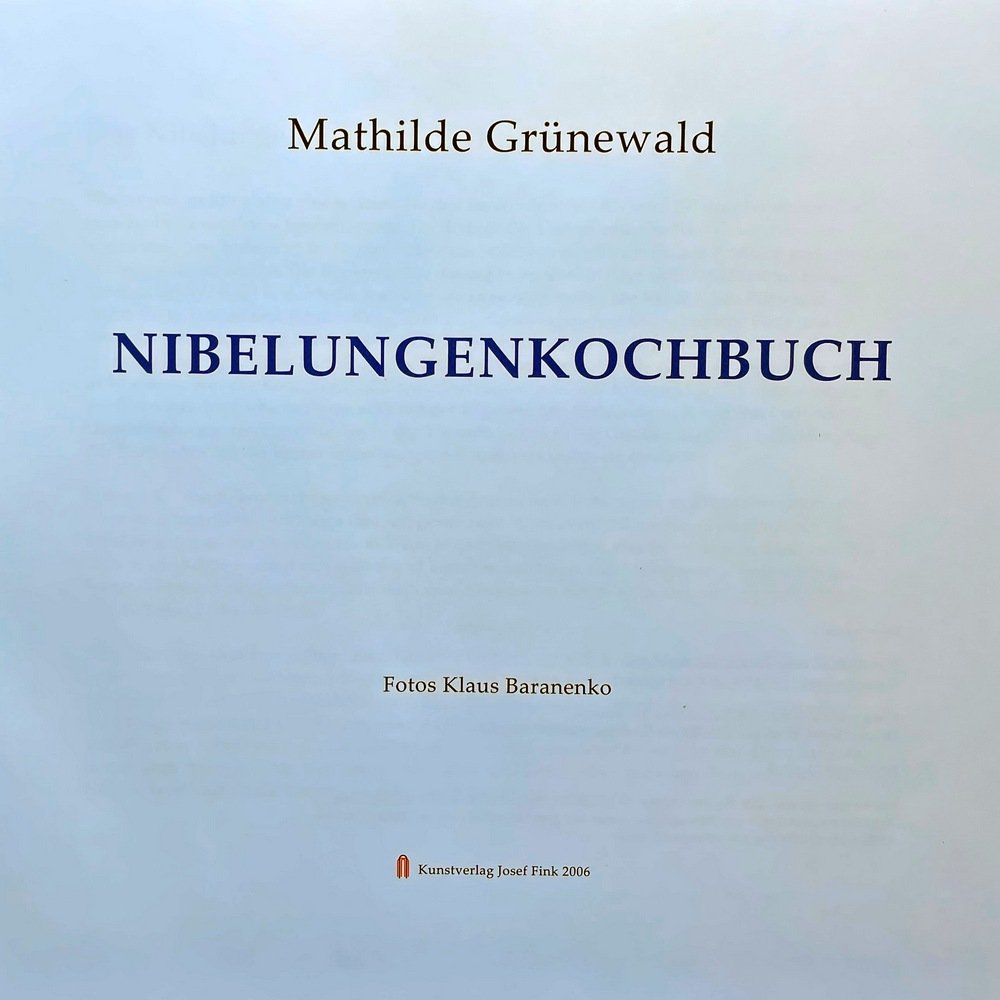 Nibelungen Kochbuch - von Mathilde Grünewald (Museum Guntersblum CC BY-NC-SA)