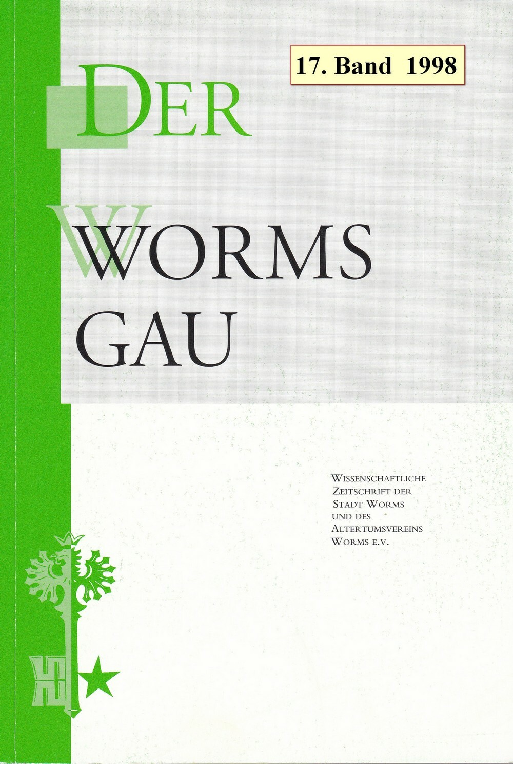 Der Wormsgau 17. Band - 1998 (Kulturverein Guntersblum CC BY-NC-SA)