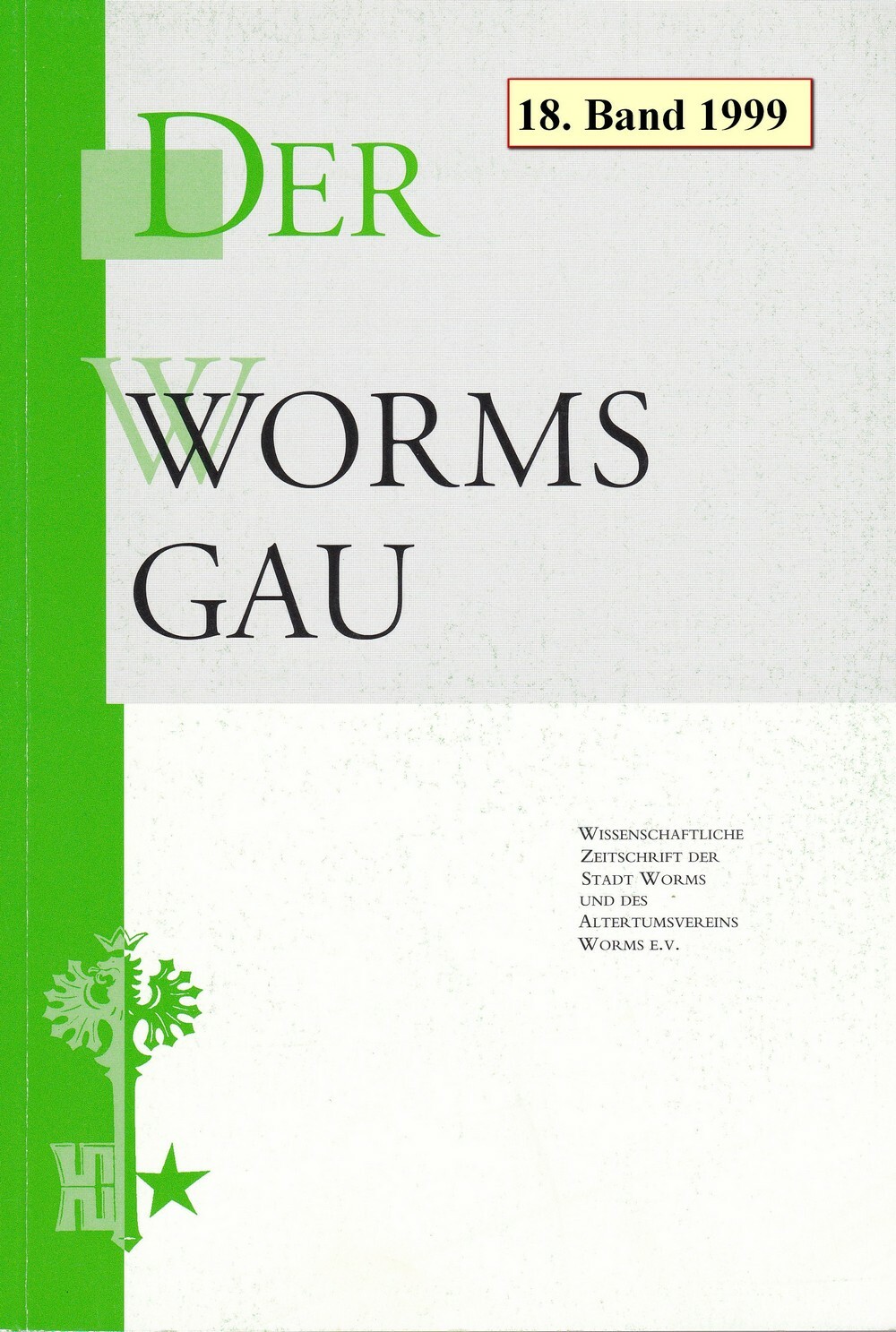 Der Wormsgau 18. Band - 1999 (Museum Guntersblum CC BY-NC-SA)