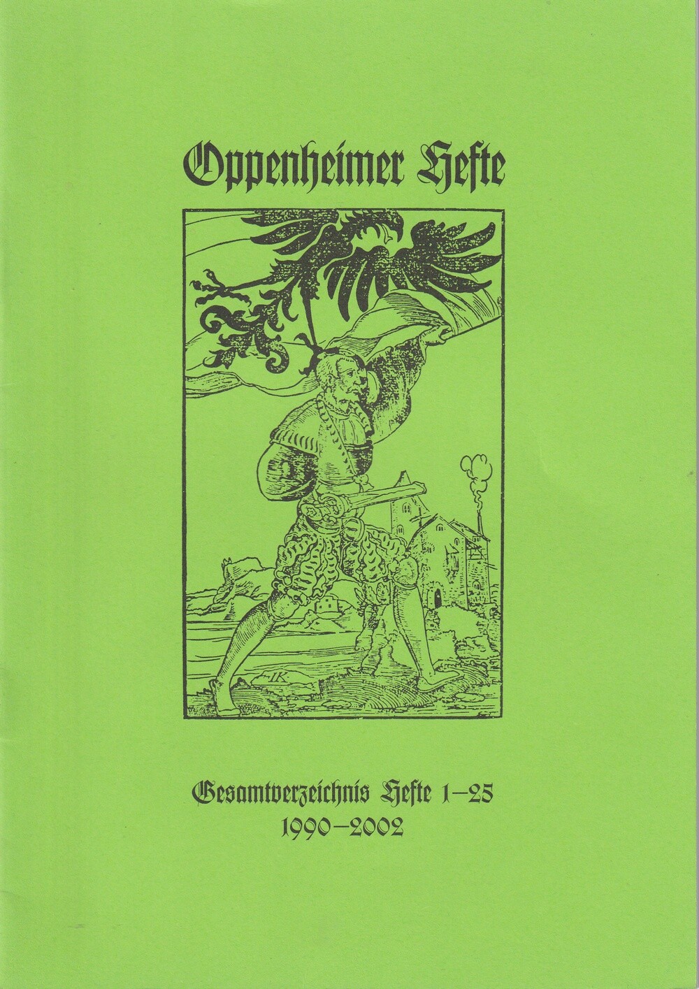 Oppenheimer Hefte Verzeichnis (Kulturverein Guntersblum CC BY-NC-SA)
