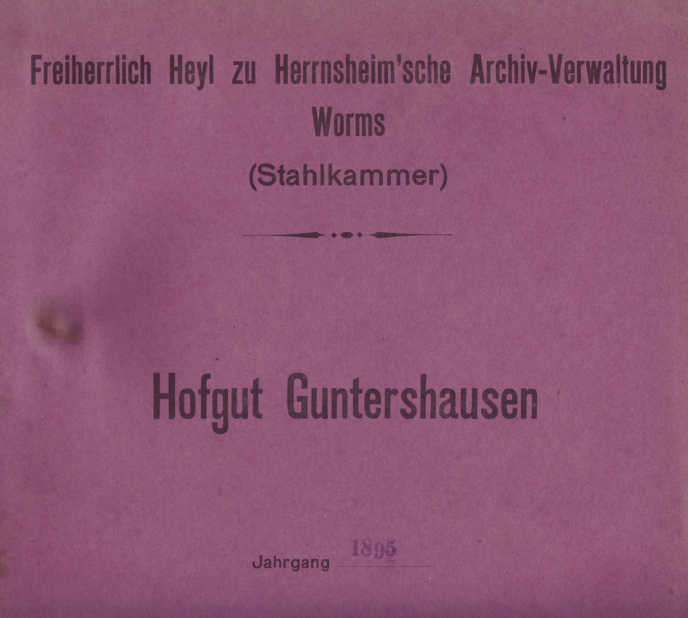 Unterlagen Hofgut Guntershausen (Kulturverein Guntersblum CC BY-NC-SA)